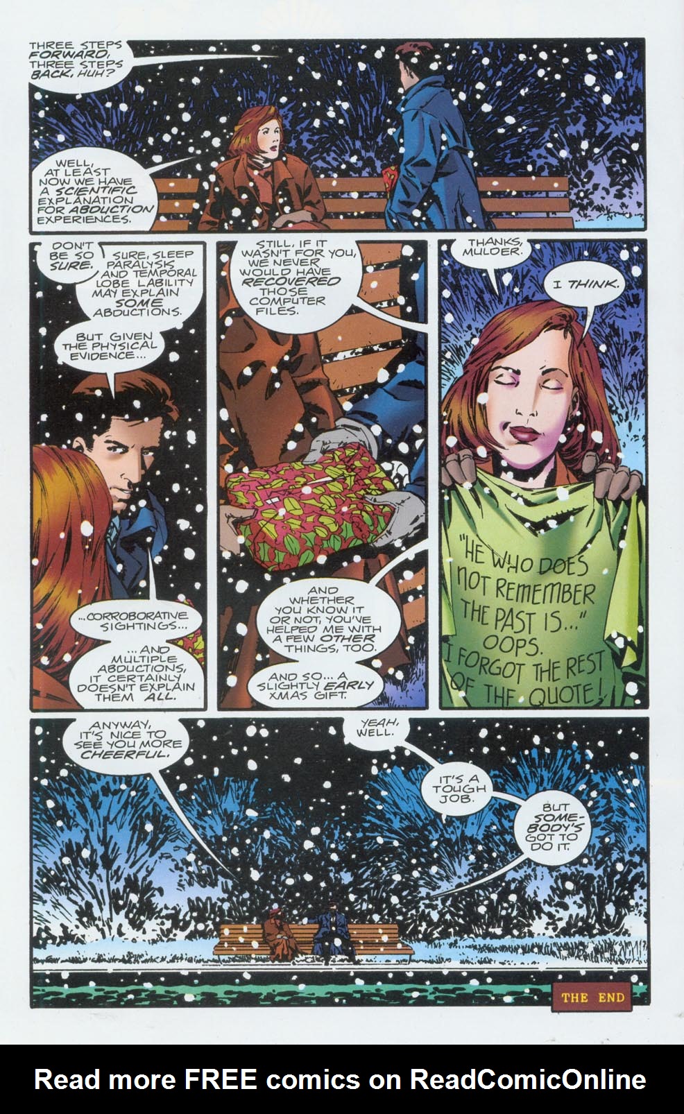 Read online The X-Files (1995) comic -  Issue #12 - 22