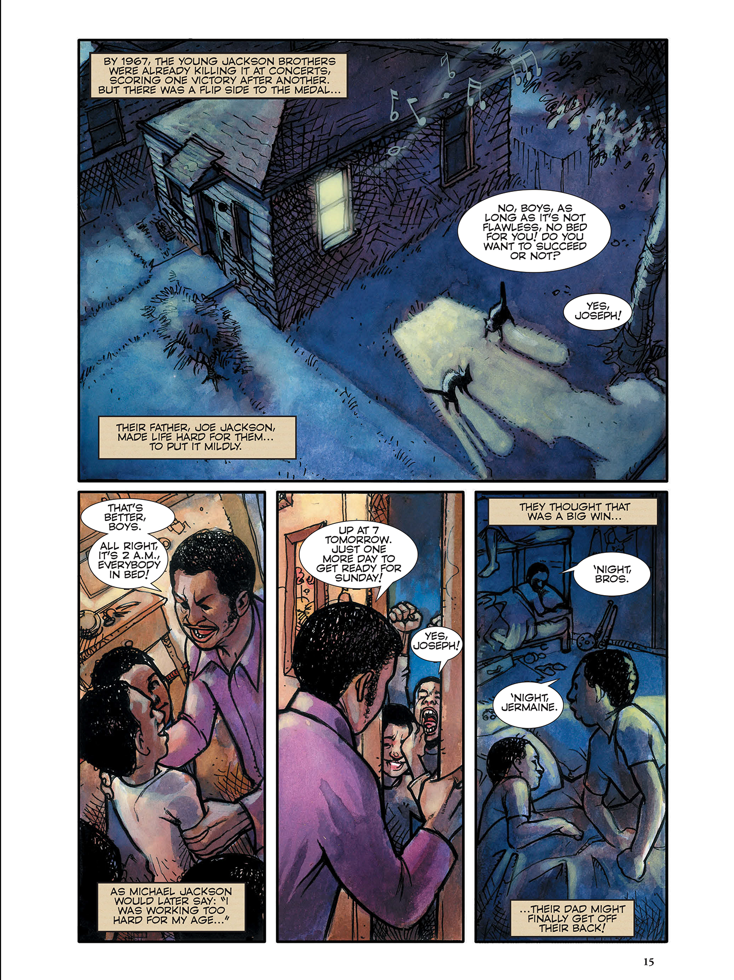 Read online Michael Jackson in Comics comic -  Issue # TPB (Part 1) - 16