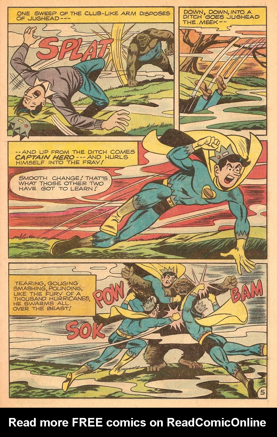 Read online Jughead As Captain Hero comic -  Issue #4 - 23