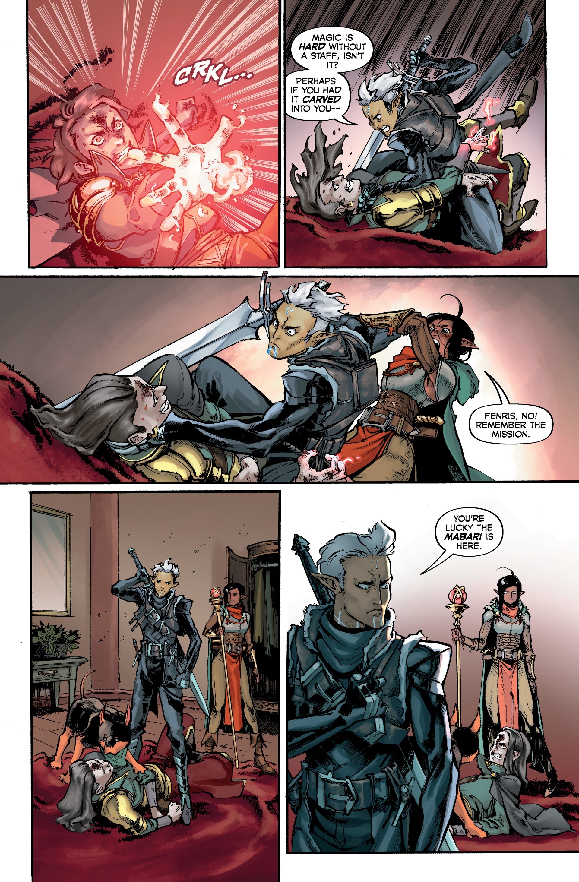 Read online Dragon Age: Wraiths of Tevinter comic -  Issue # TPB (Part 2) - 43