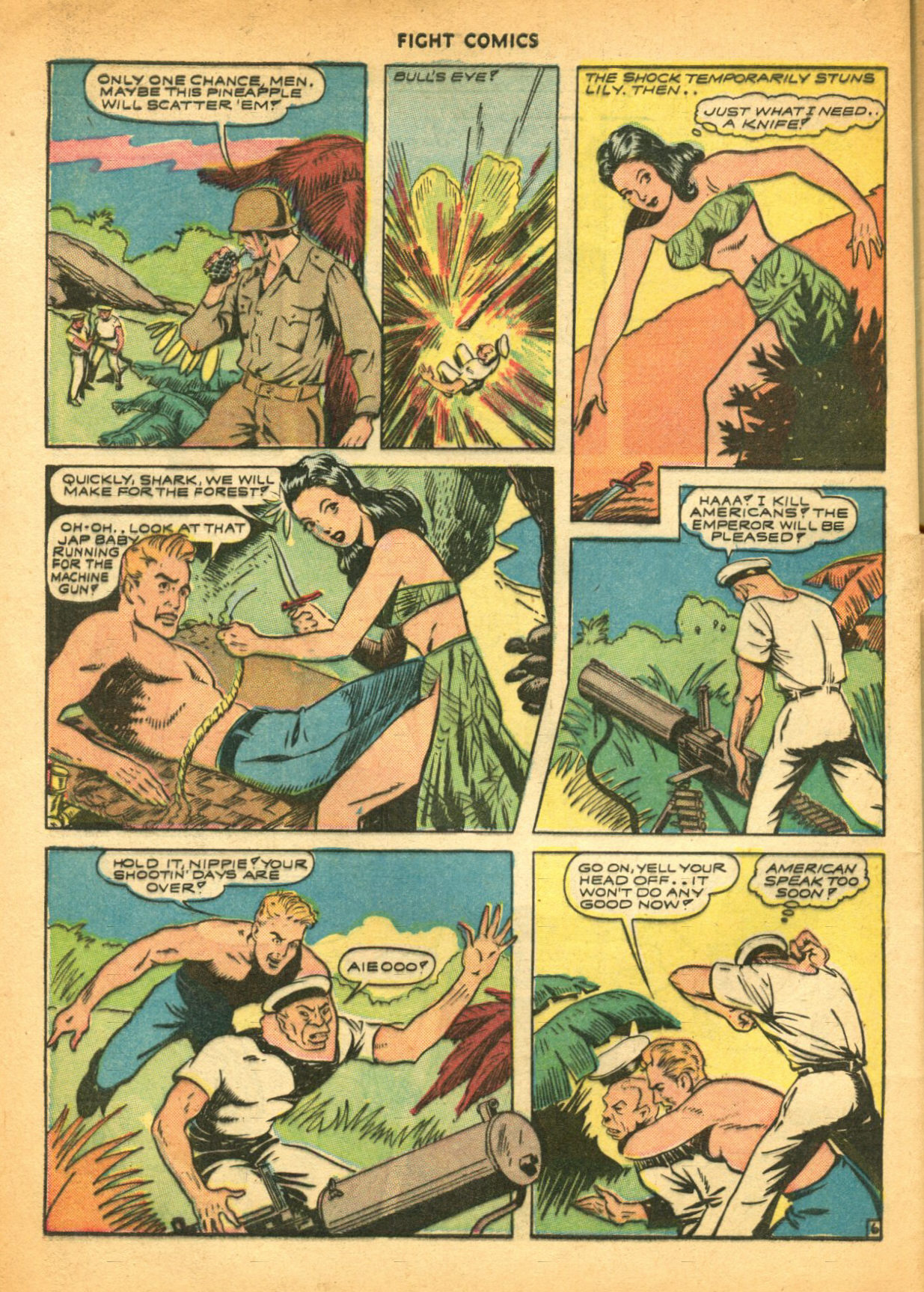 Read online Fight Comics comic -  Issue #28 - 56