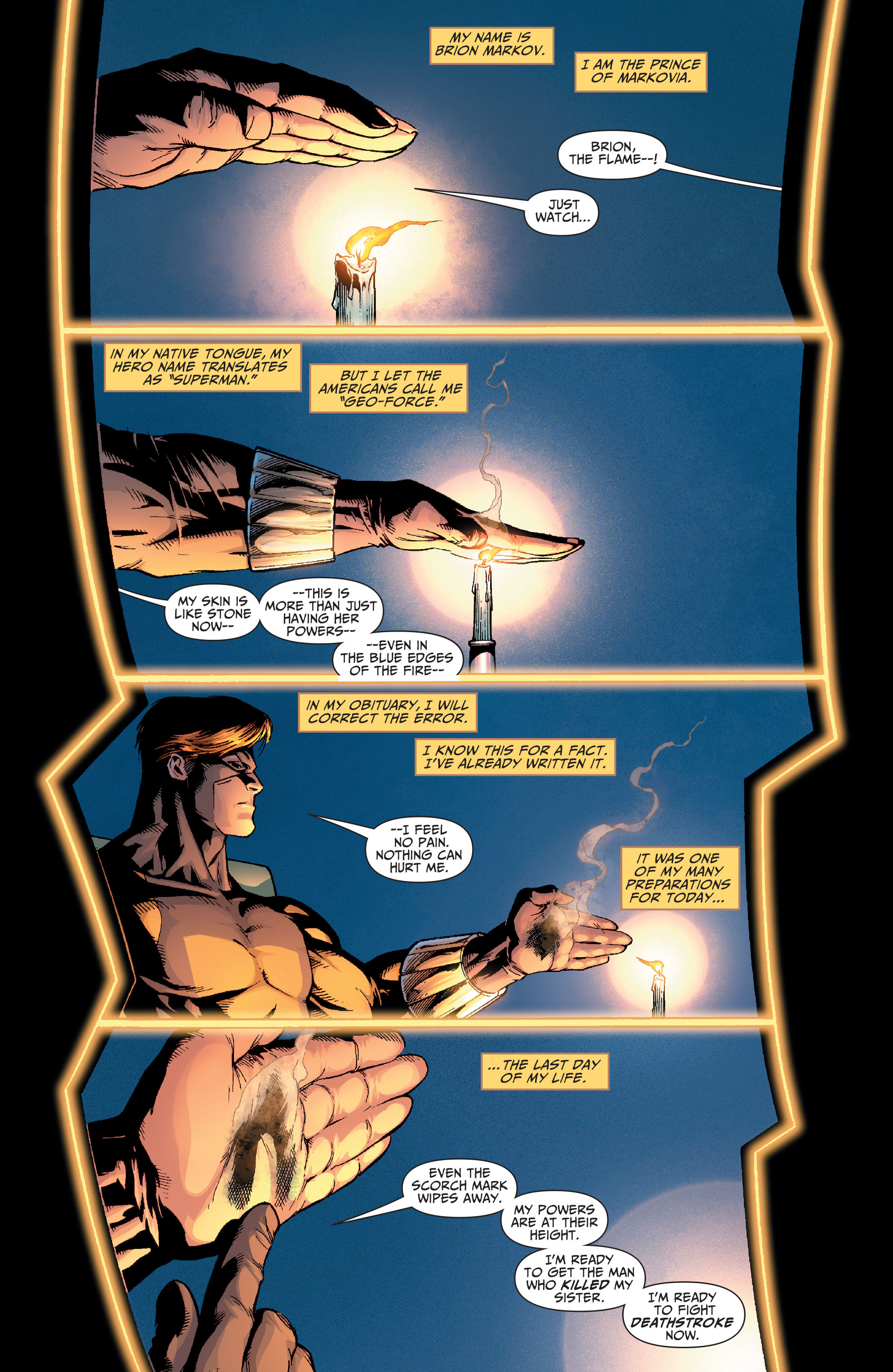 Read online DC Universe: Last Will and Testament comic -  Issue # Full - 2