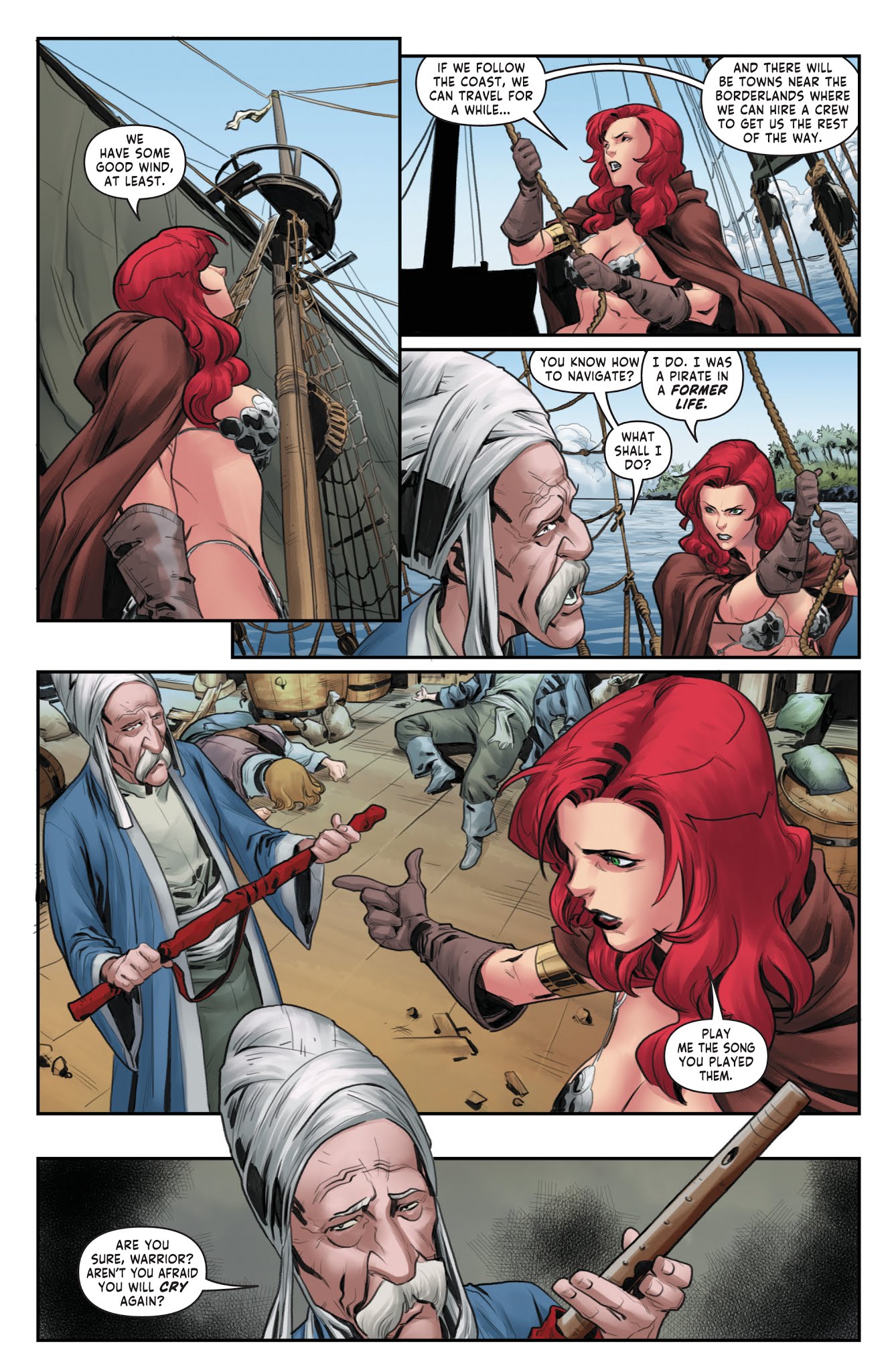 Read online Red Sonja Vol. 4 comic -  Issue #25 - 25