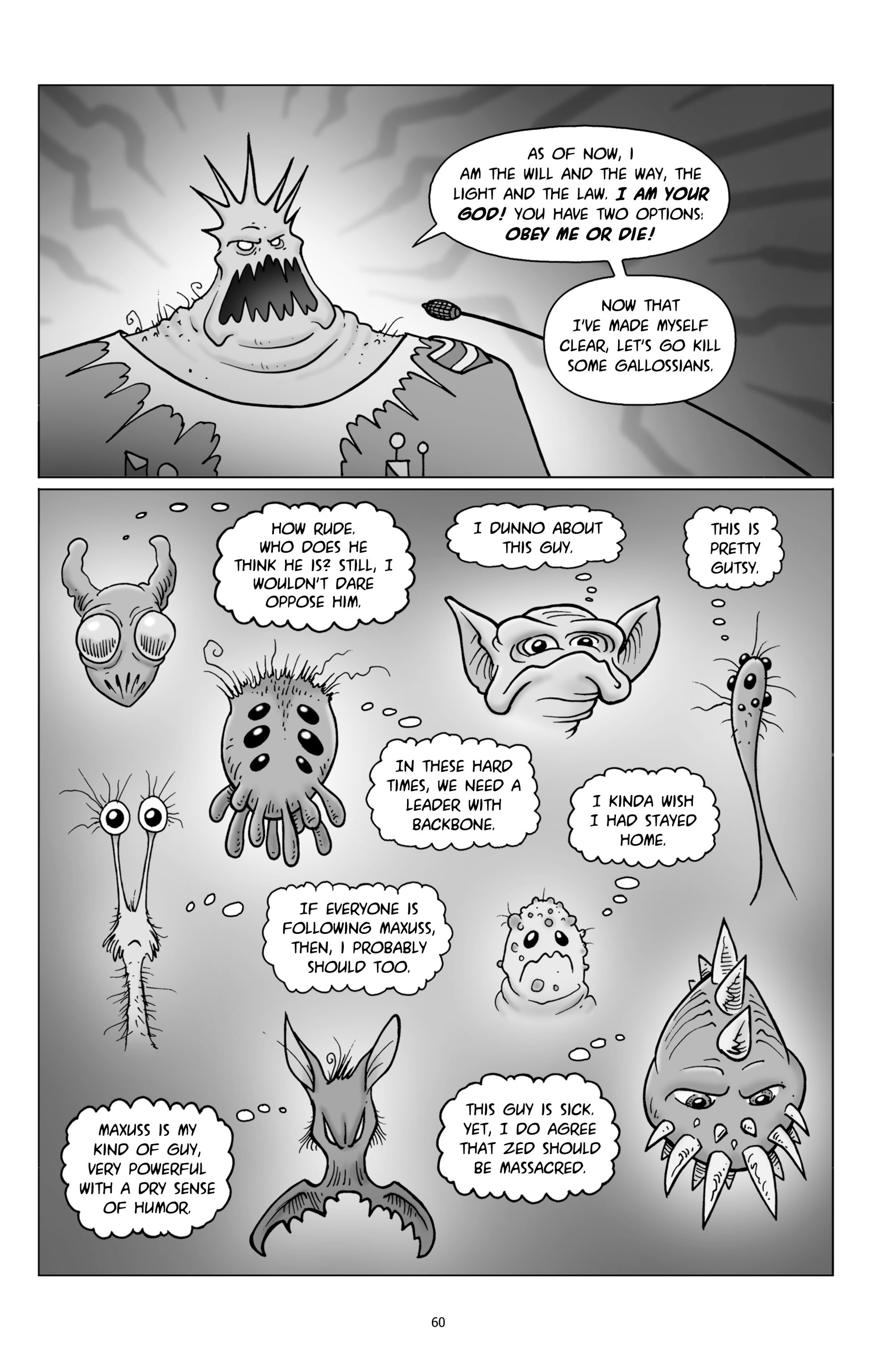 Read online Zed: A Cosmic Tale comic -  Issue # TPB (Part 1) - 60
