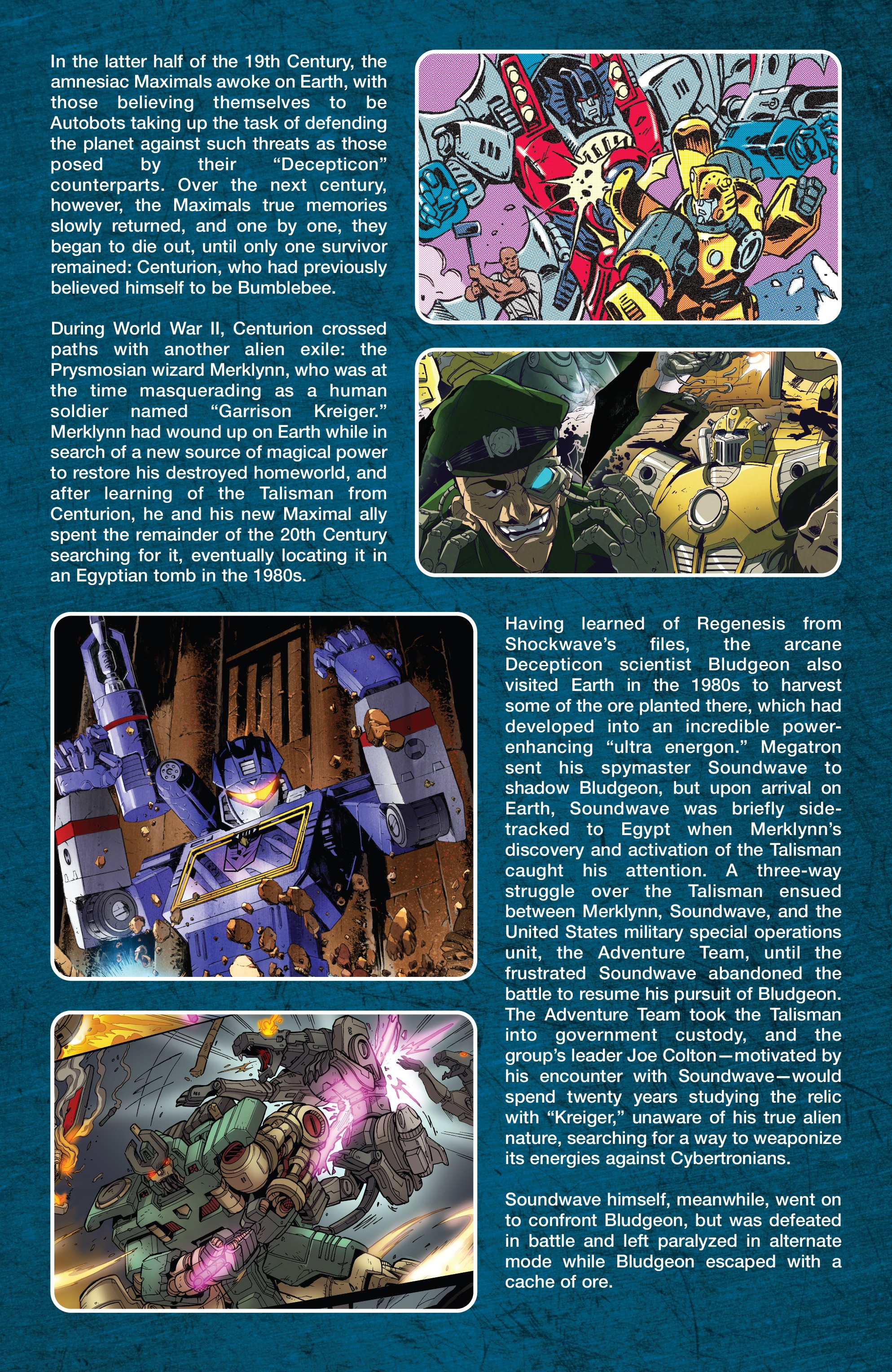 Read online Transformers: Historia comic -  Issue # Full - 17