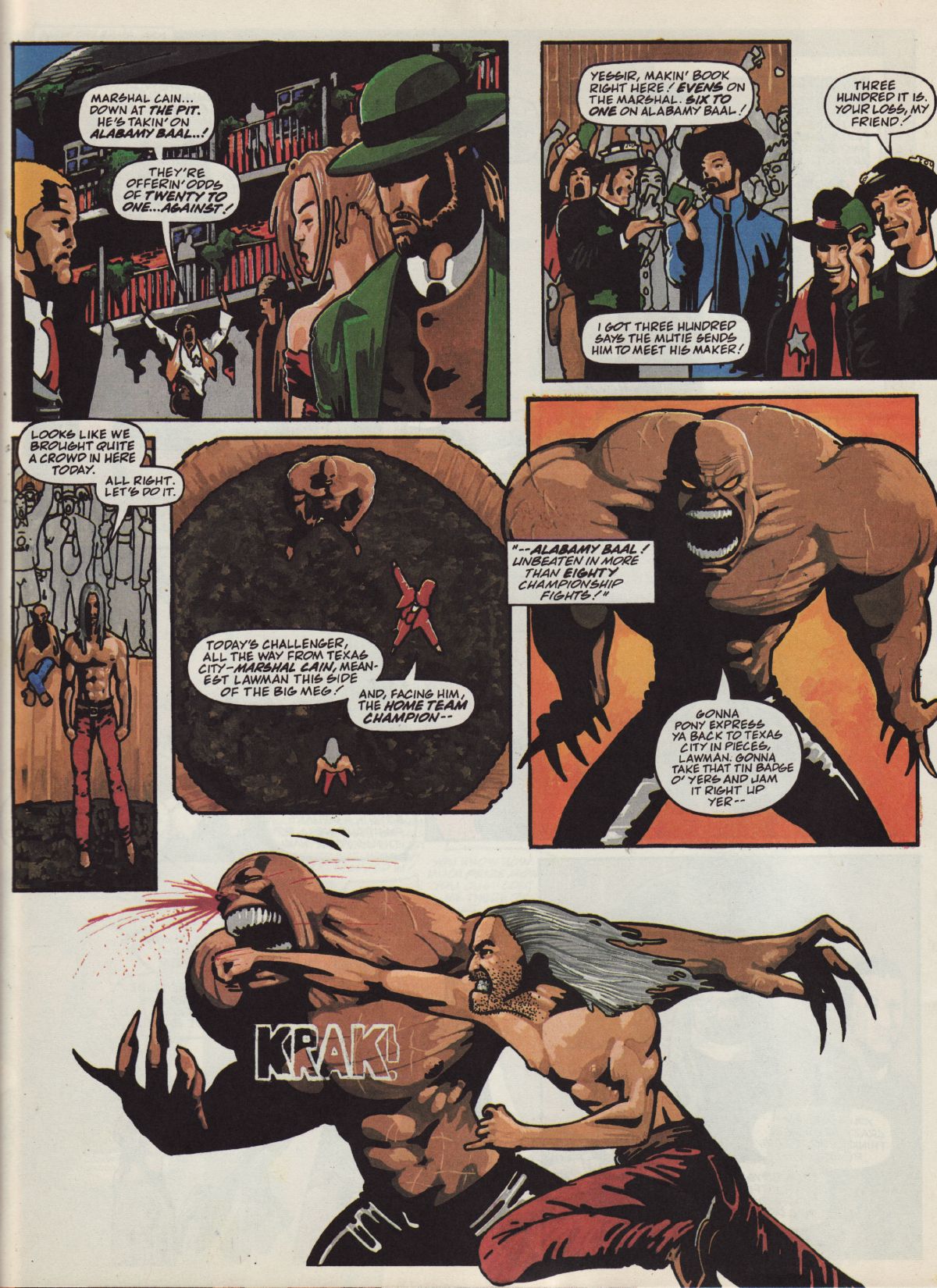 Read online Judge Dredd Megazine (vol. 3) comic -  Issue #27 - 28