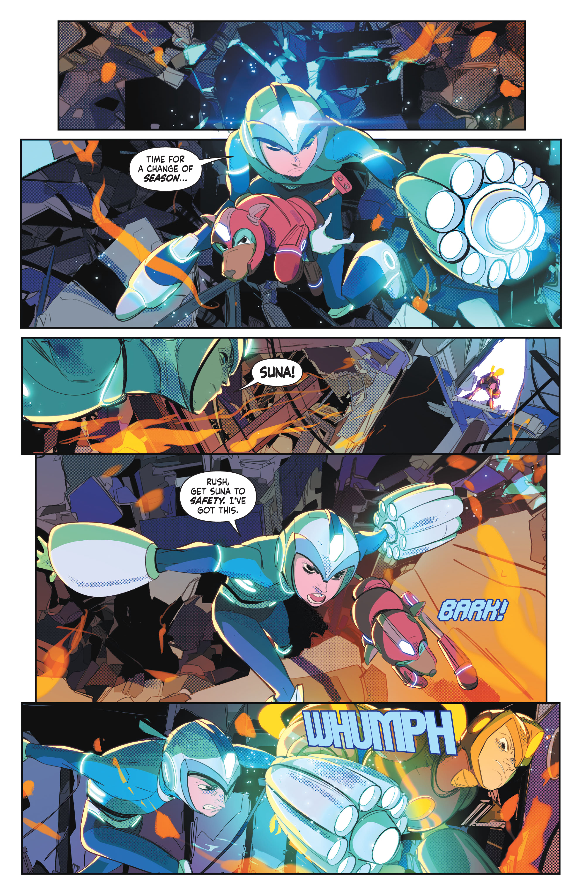 Read online Mega Man: Fully Charged comic -  Issue #5 - 11