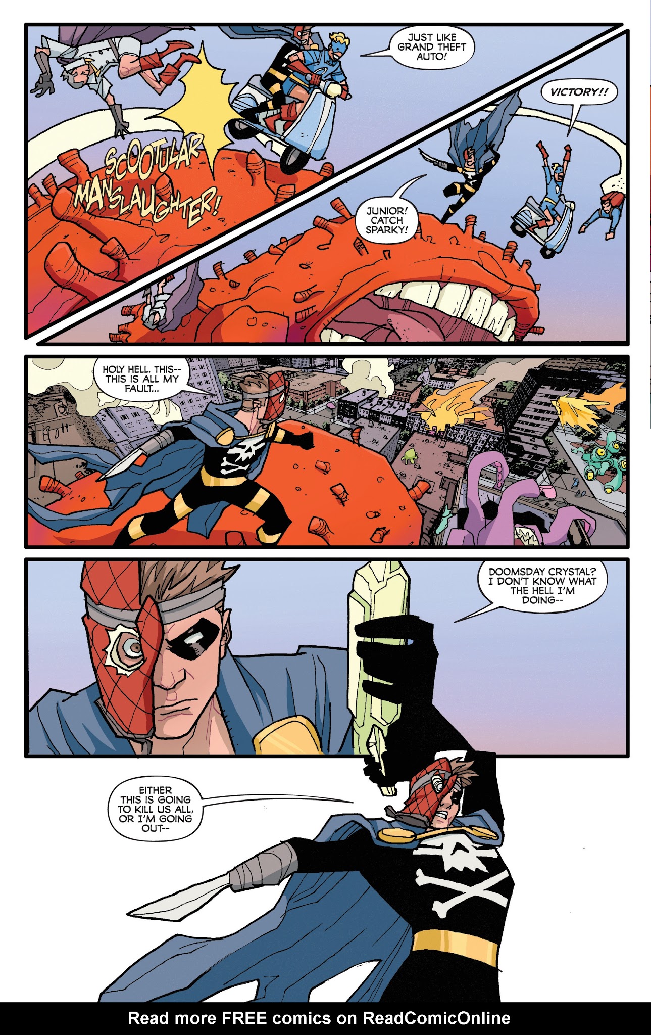 Read online Project Superpowers: Hero Killers comic -  Issue #5 - 19