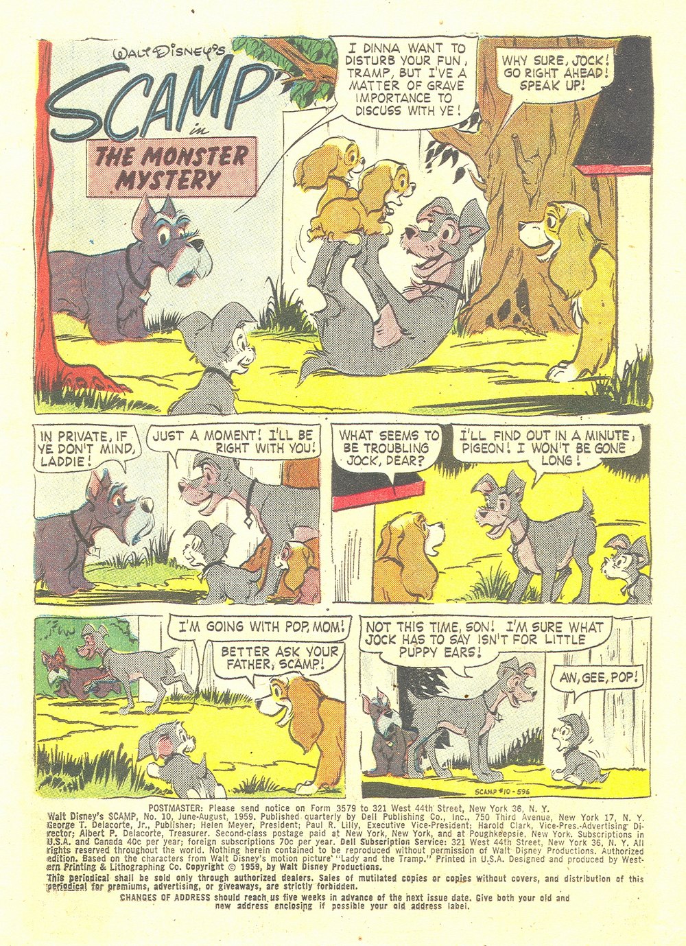 Read online Scamp (1958) comic -  Issue #10 - 3