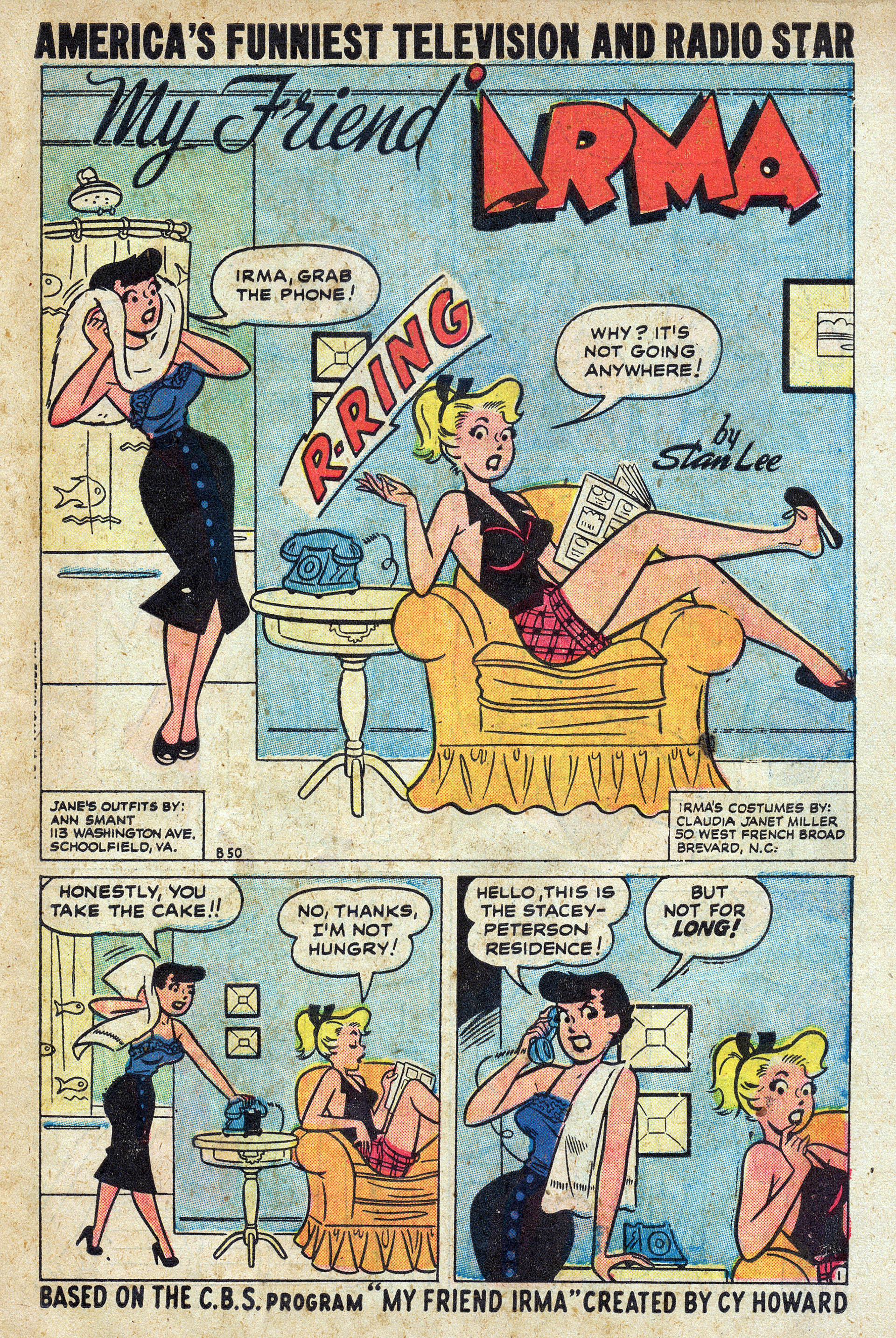 Read online My Friend Irma comic -  Issue #24 - 3