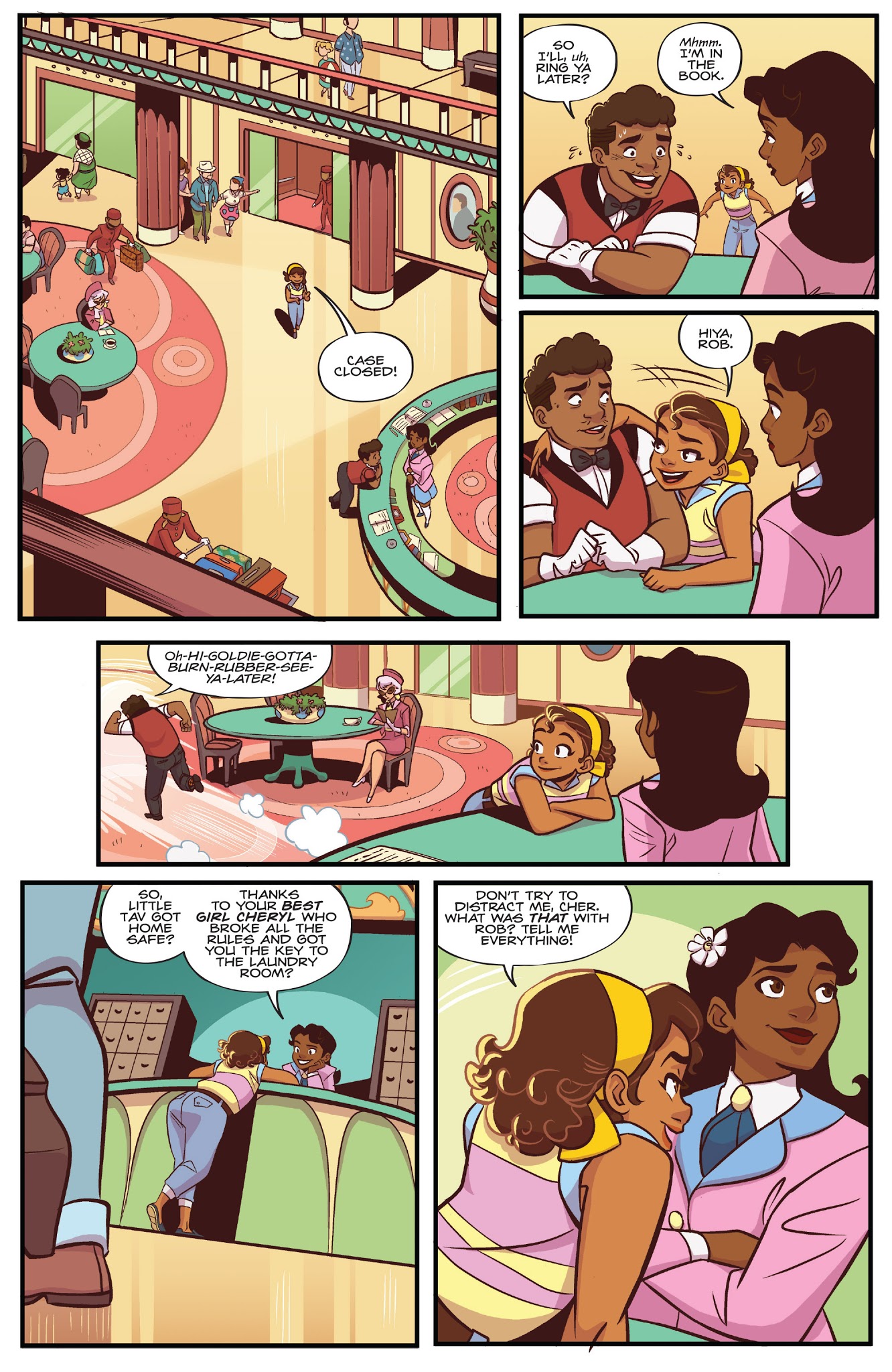 Read online Goldie Vance comic -  Issue # _TPB 1 - 7