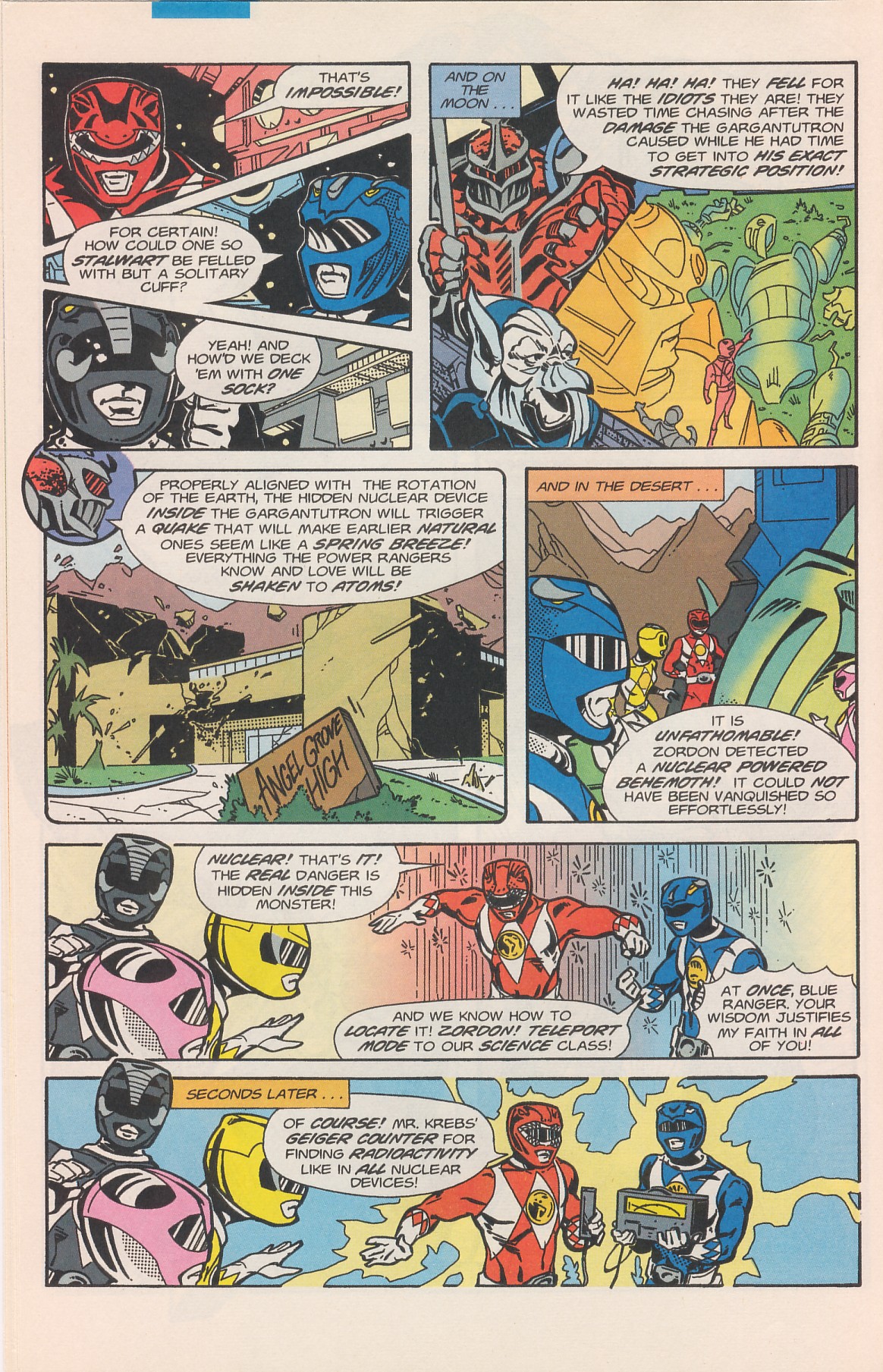 Read online Saban's Mighty Morphin Power Rangers (1994) comic -  Issue #6 - 18