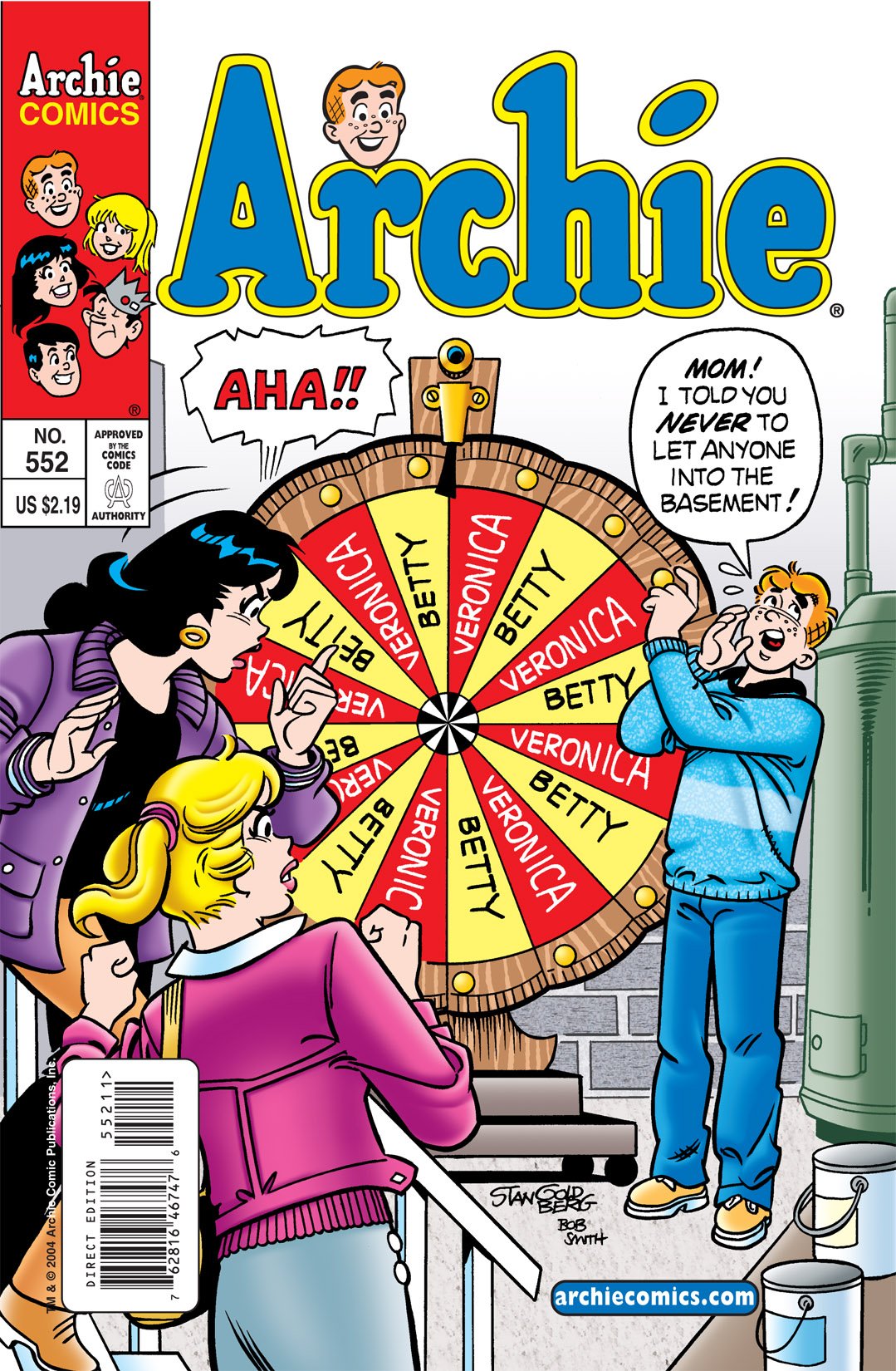 Read online Archie (1960) comic -  Issue #552 - 1