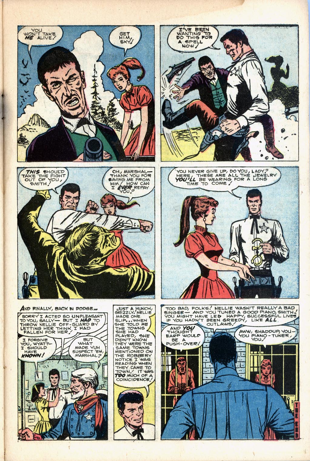 Read online Gunsmoke Western comic -  Issue #55 - 23