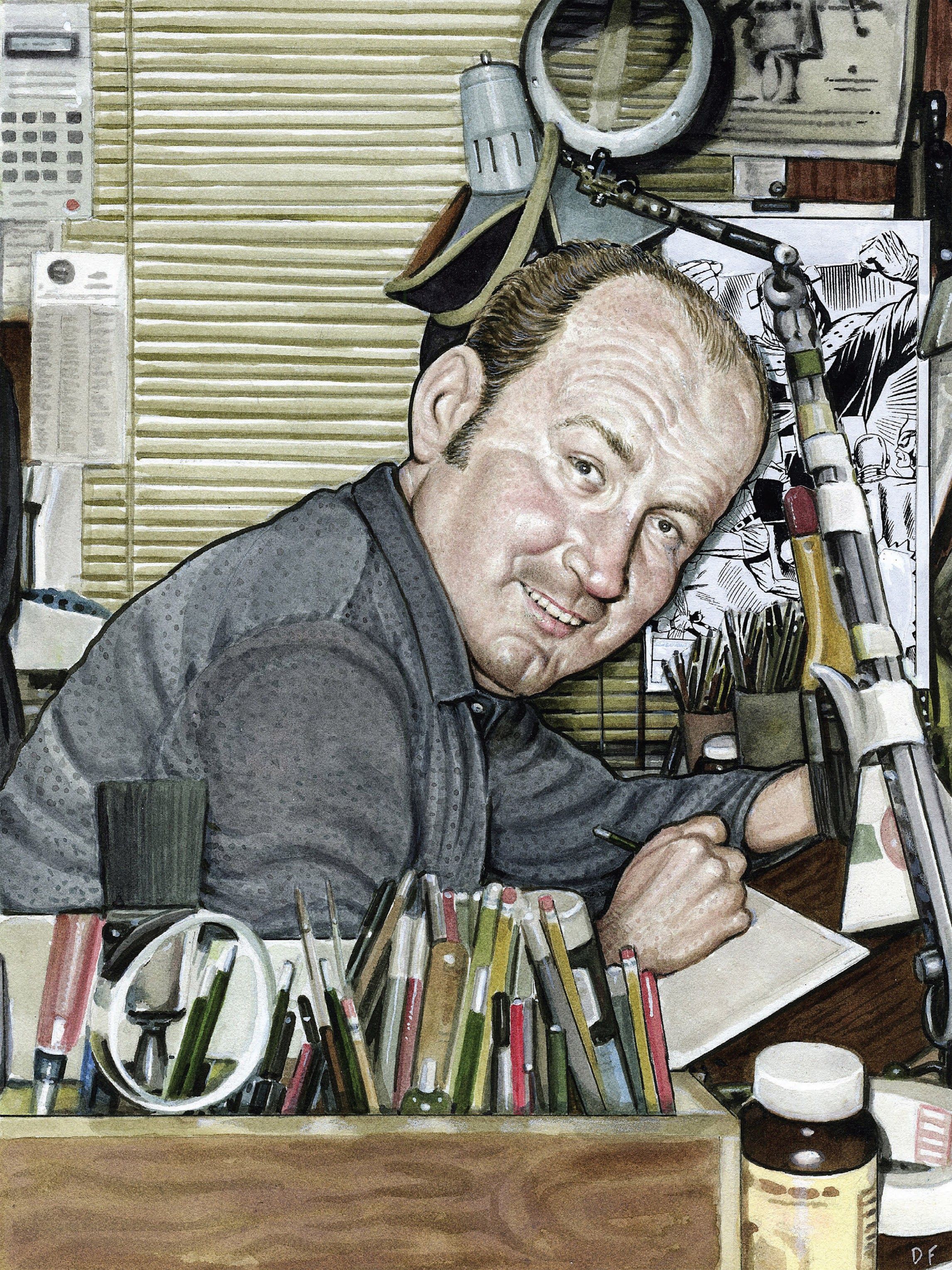 Read online More Heroes of the Comics: Portraits of the Legends of Comic Books comic -  Issue # TPB (Part 1) - 96