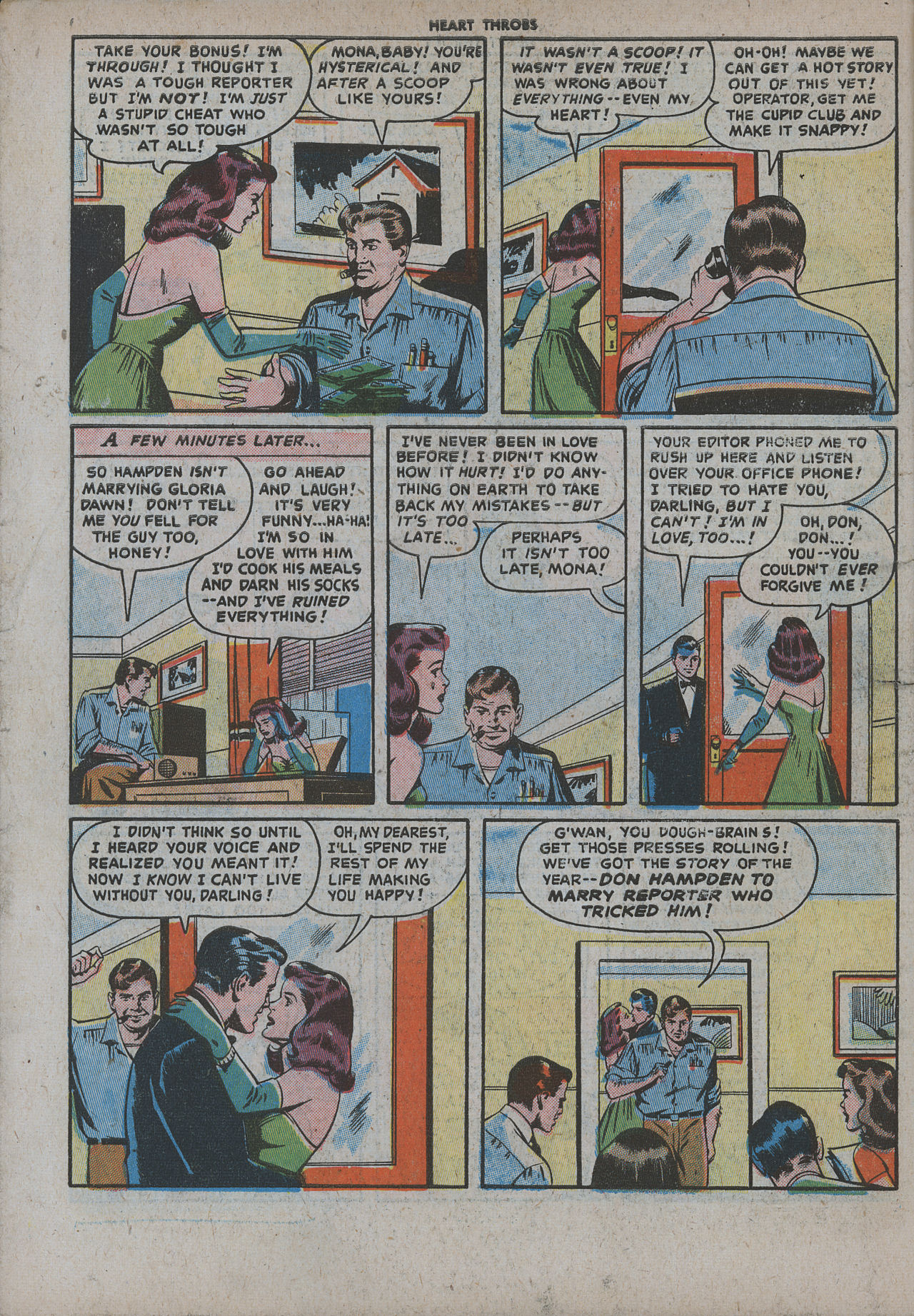 Read online Heart Throbs comic -  Issue #2 - 34