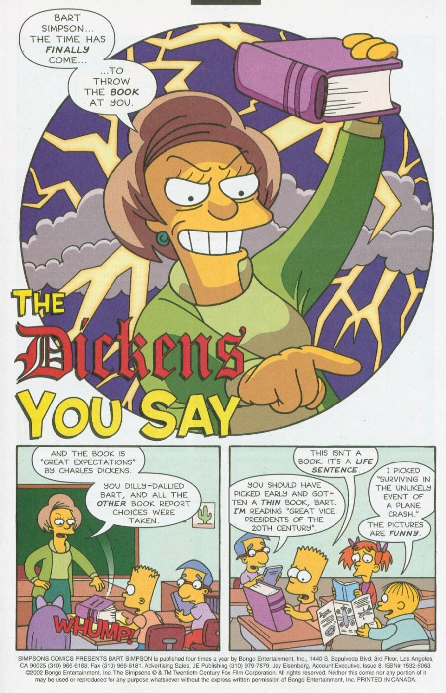 Read online Bart Simpson comic -  Issue #8 - 2