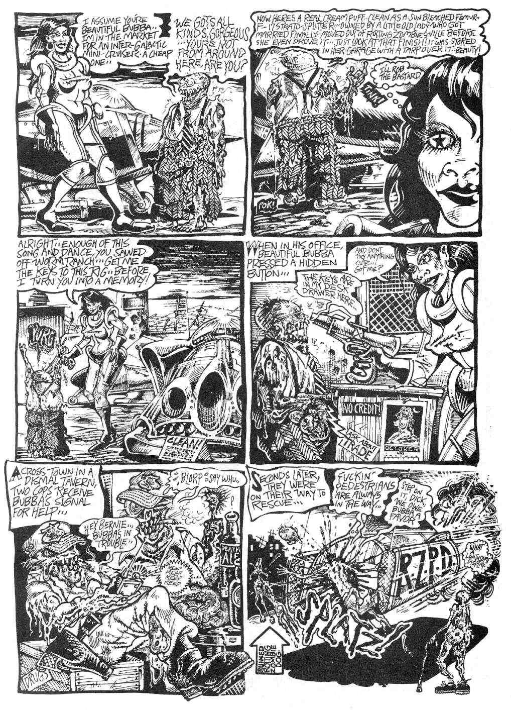 Read online Zap Comix comic -  Issue #14 - 5
