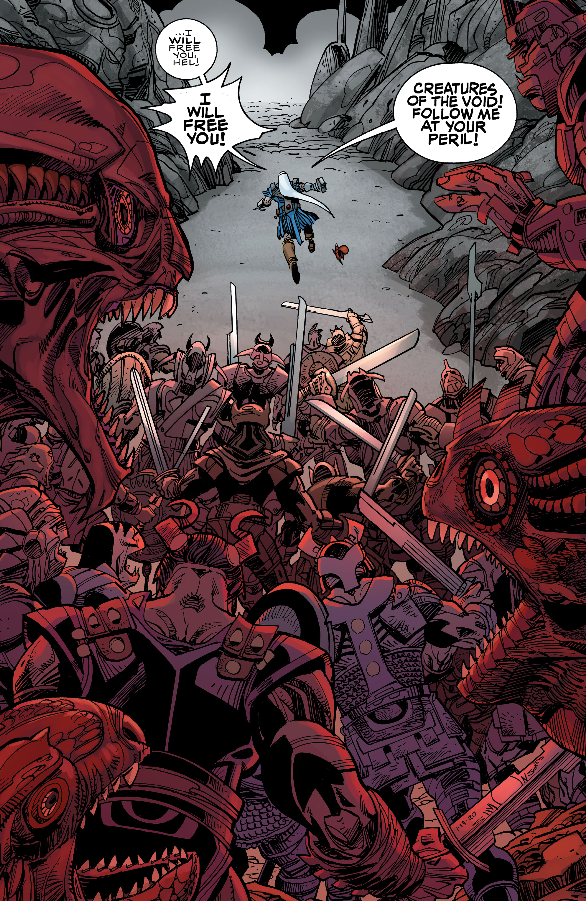 Read online Ragnarok: The Breaking of Helheim comic -  Issue #5 - 20