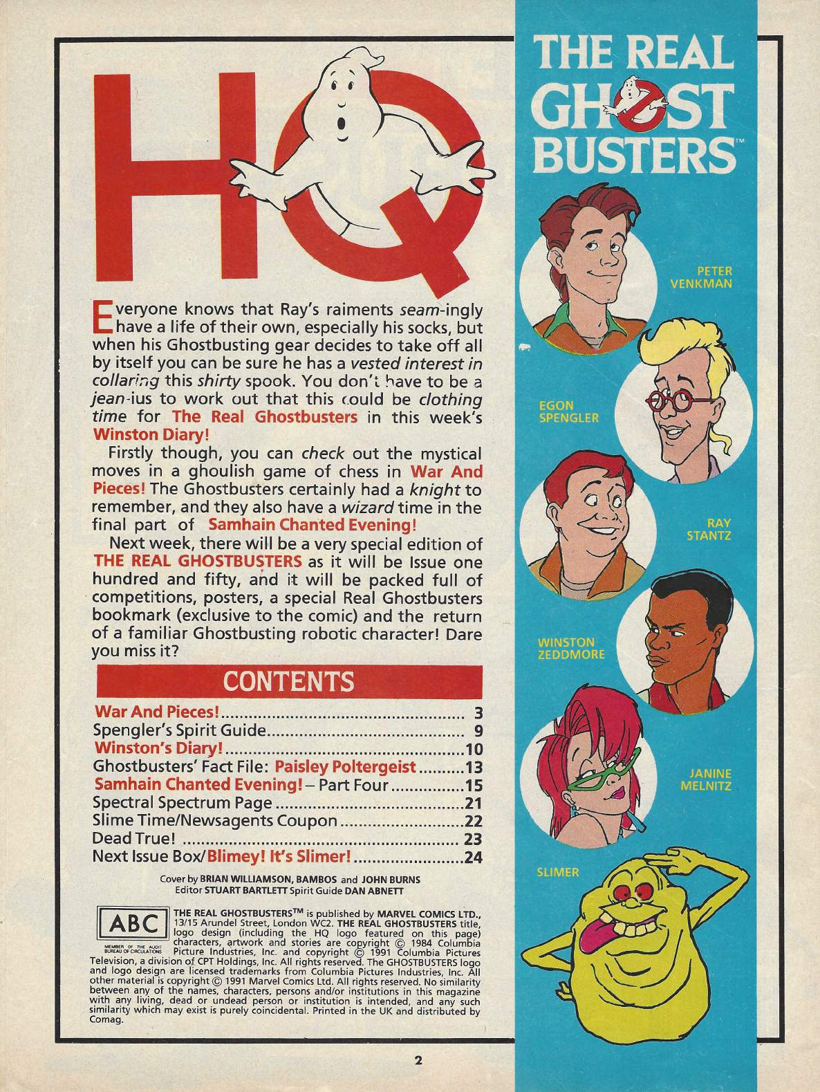 Read online The Real Ghostbusters comic -  Issue #149 - 18