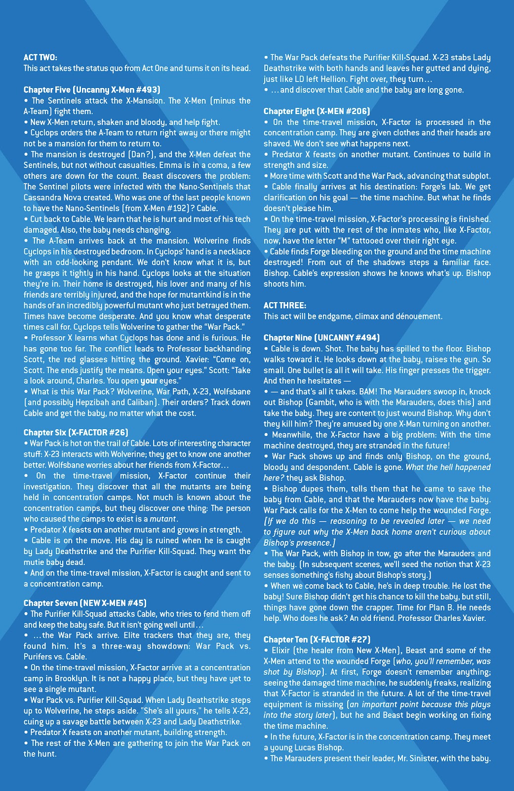 X-Men Milestones: Messiah Complex issue TPB (Part 4) - Page 42