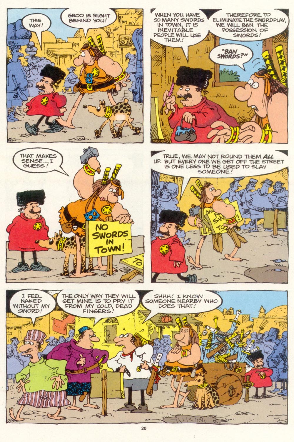 Read online Sergio Aragonés Groo the Wanderer comic -  Issue #120 - 22