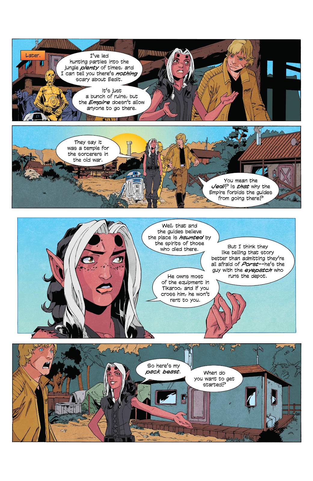 Star Wars Adventures: The Weapon of A Jedi issue 1 - Page 28