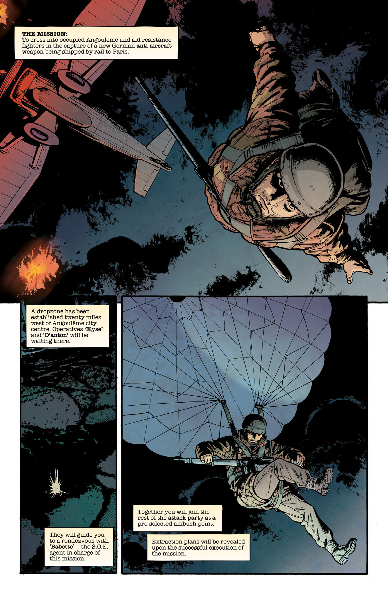 Read online Sniper Elite: Resistance comic -  Issue # TPB - 11