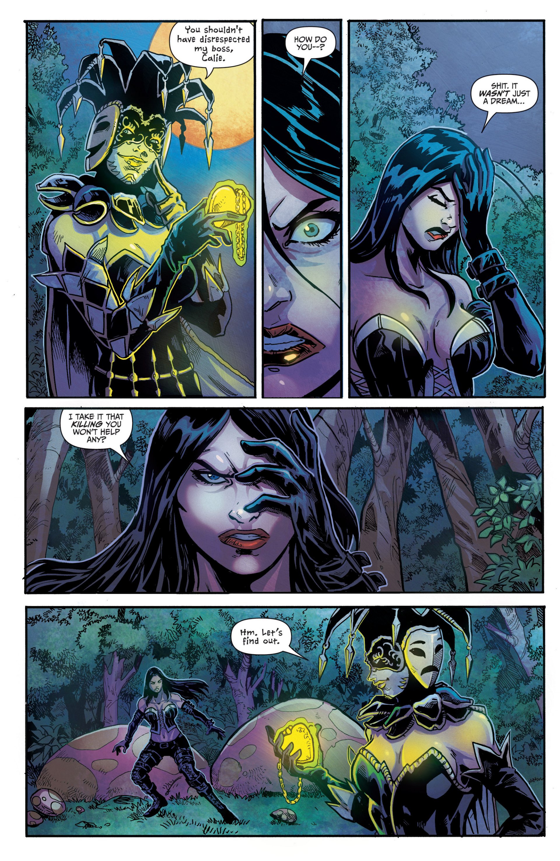 Read online Grimm Fairy Tales presents Wonderland: Age Of Darkness comic -  Issue # Full - 34