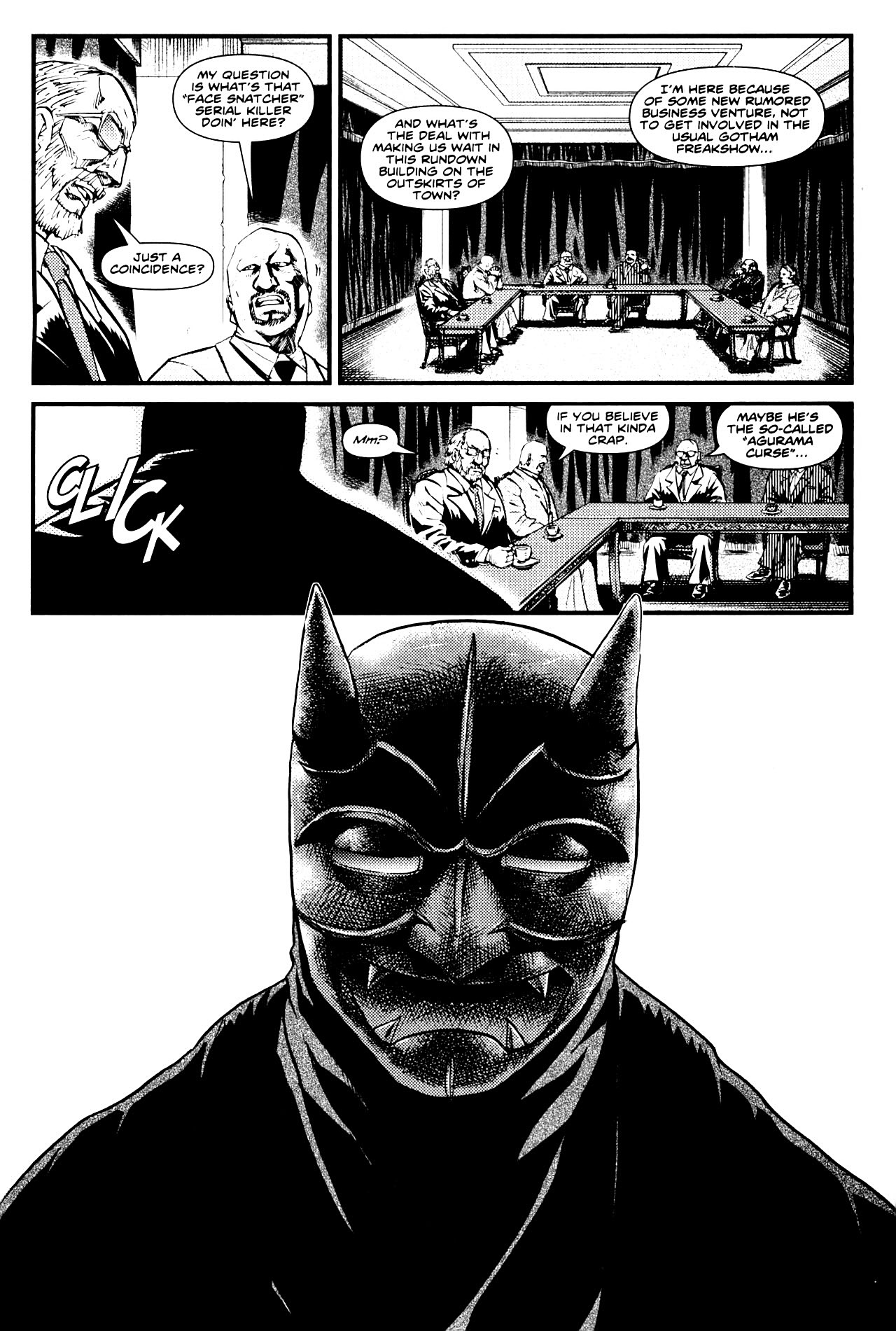 Read online Batman: Death Mask comic -  Issue #3 - 8