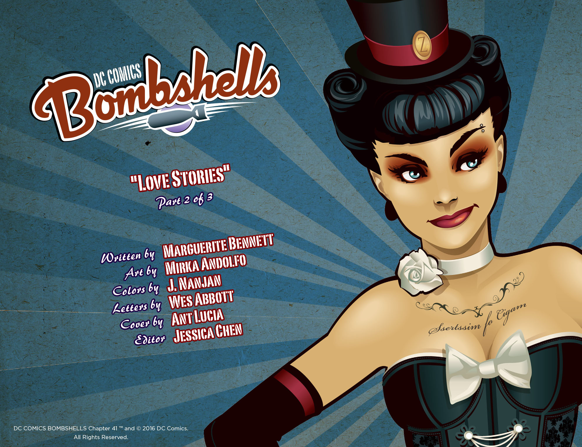 Read online DC Comics: Bombshells comic -  Issue #41 - 2