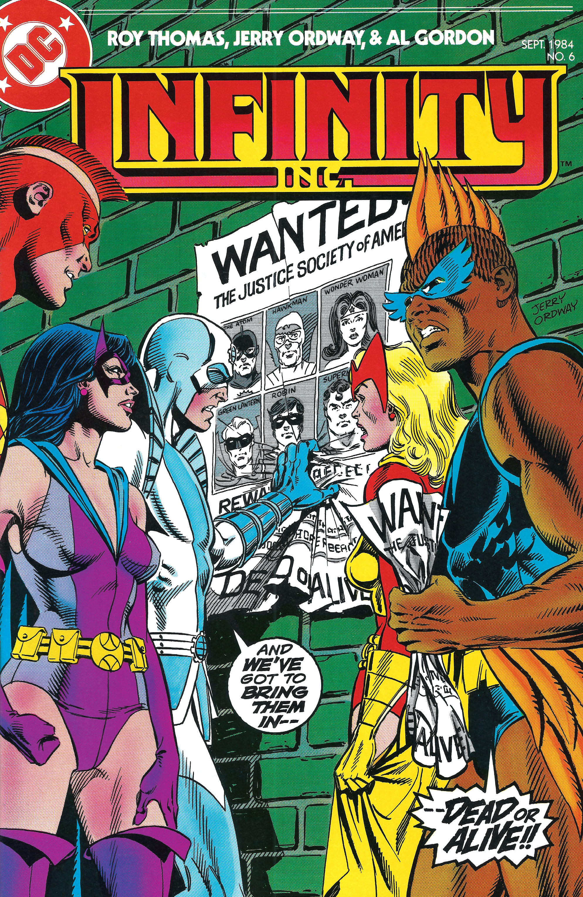 Read online Infinity Inc. (1984) comic -  Issue #6 - 1