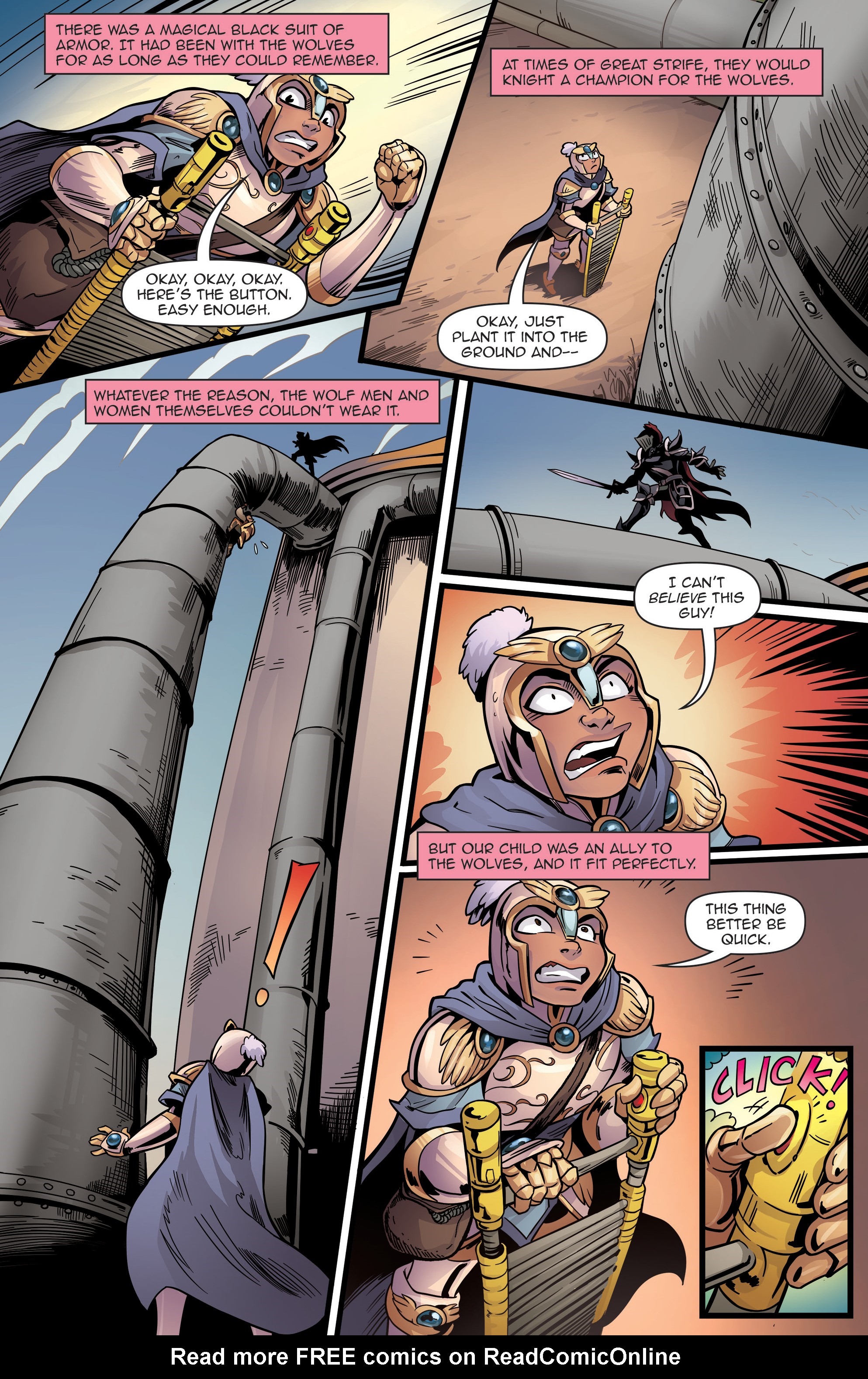 Read online Princeless: Find Yourself comic -  Issue # TPB (Part 1) - 98