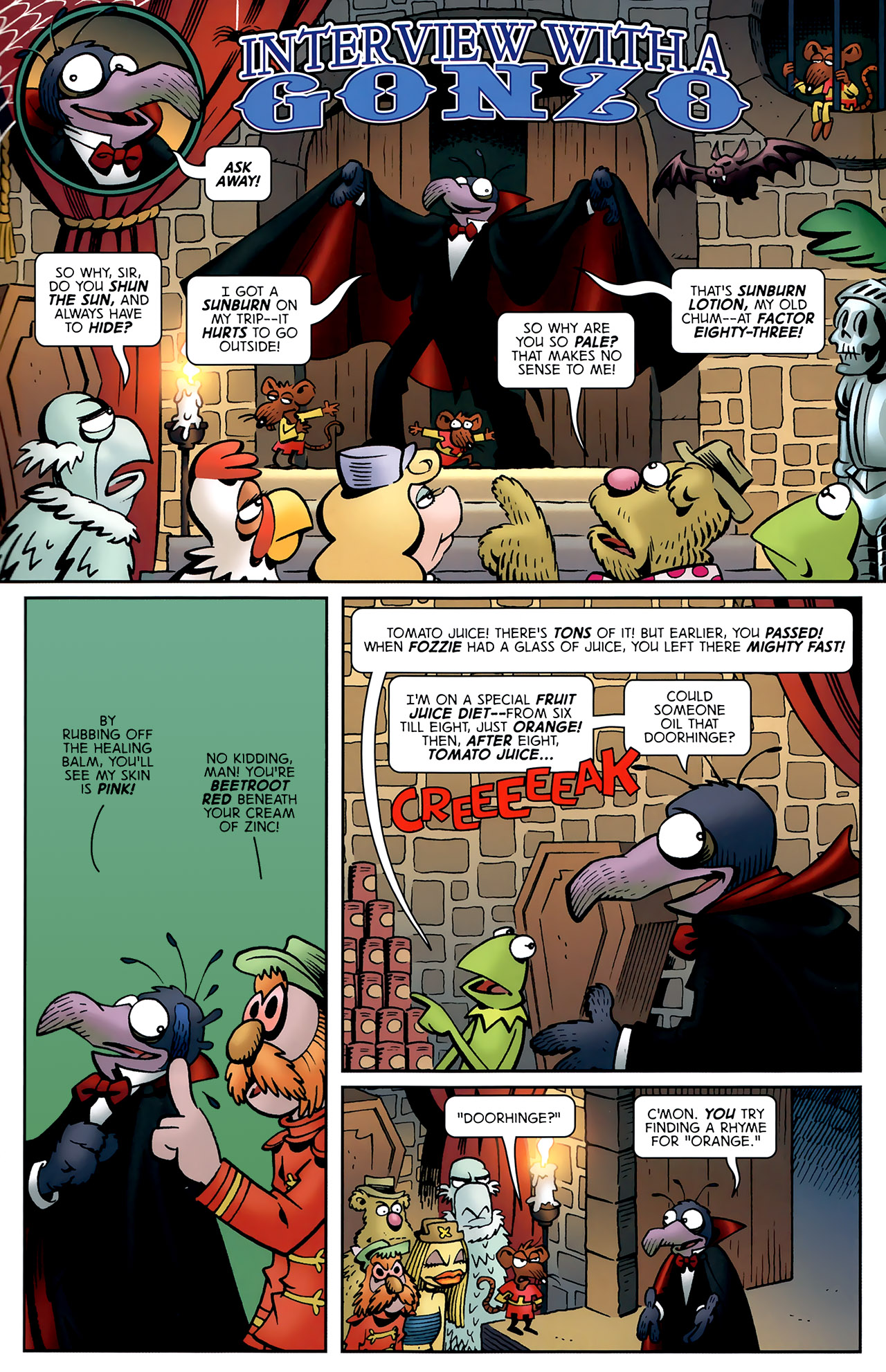 Read online The Muppet Show: The Comic Book comic -  Issue #8 - 21