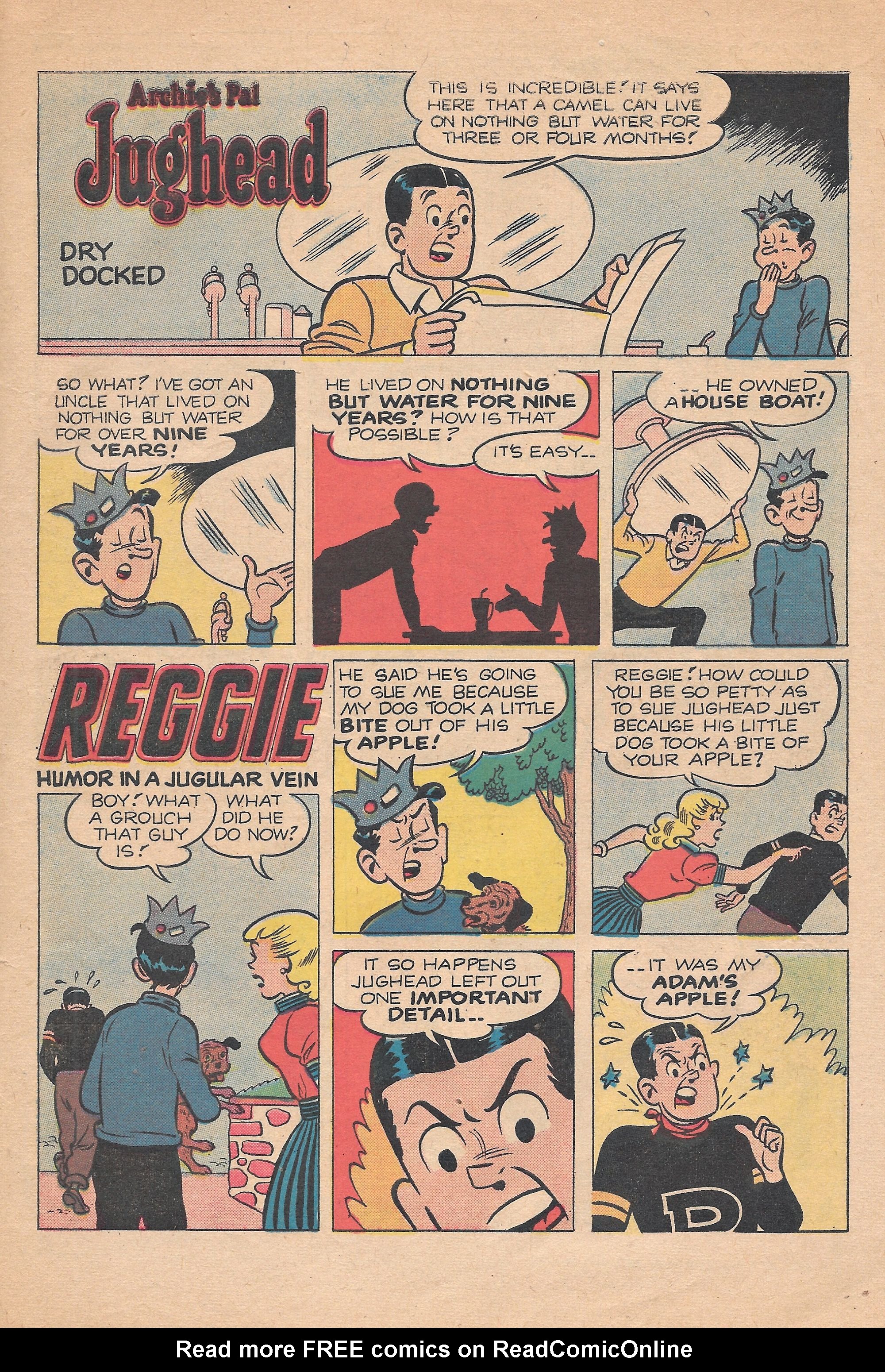 Read online Archie's Joke Book Magazine comic -  Issue #33 - 33