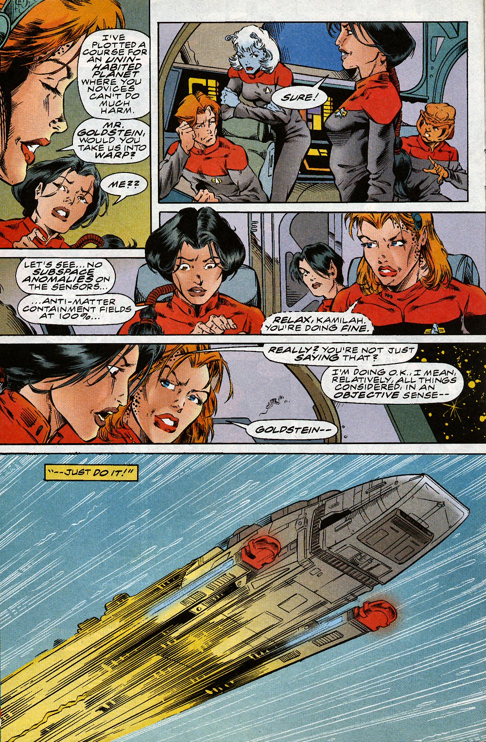 Read online Star Trek: Starfleet Academy (1996) comic -  Issue #4 - 12