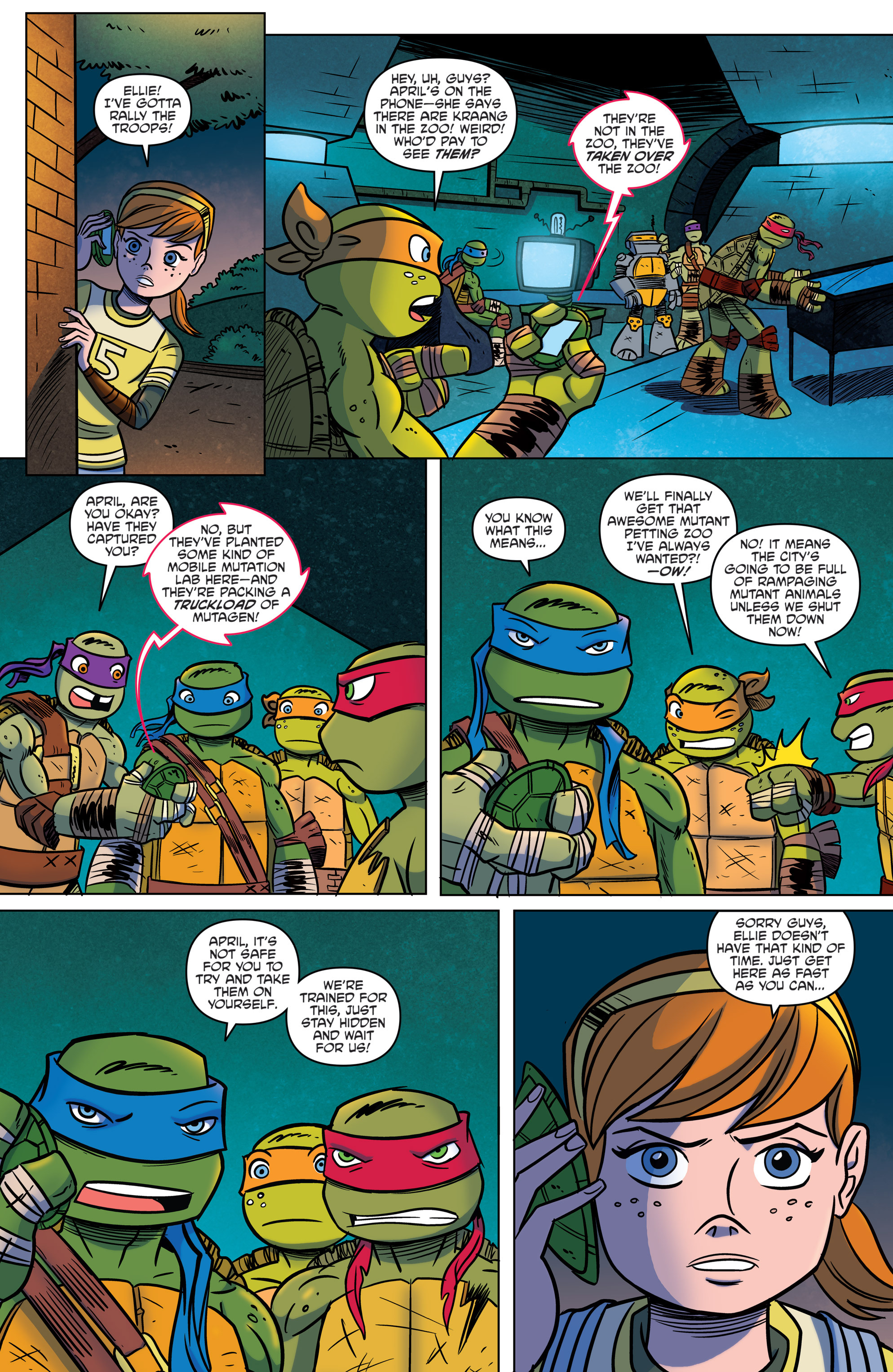 Read online Teenage Mutant Ninja Turtles New Animated Adventures comic -  Issue #13 - 6