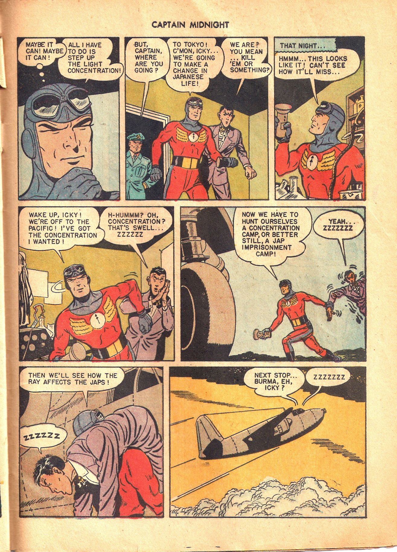 Read online Captain Midnight (1942) comic -  Issue #45 - 45