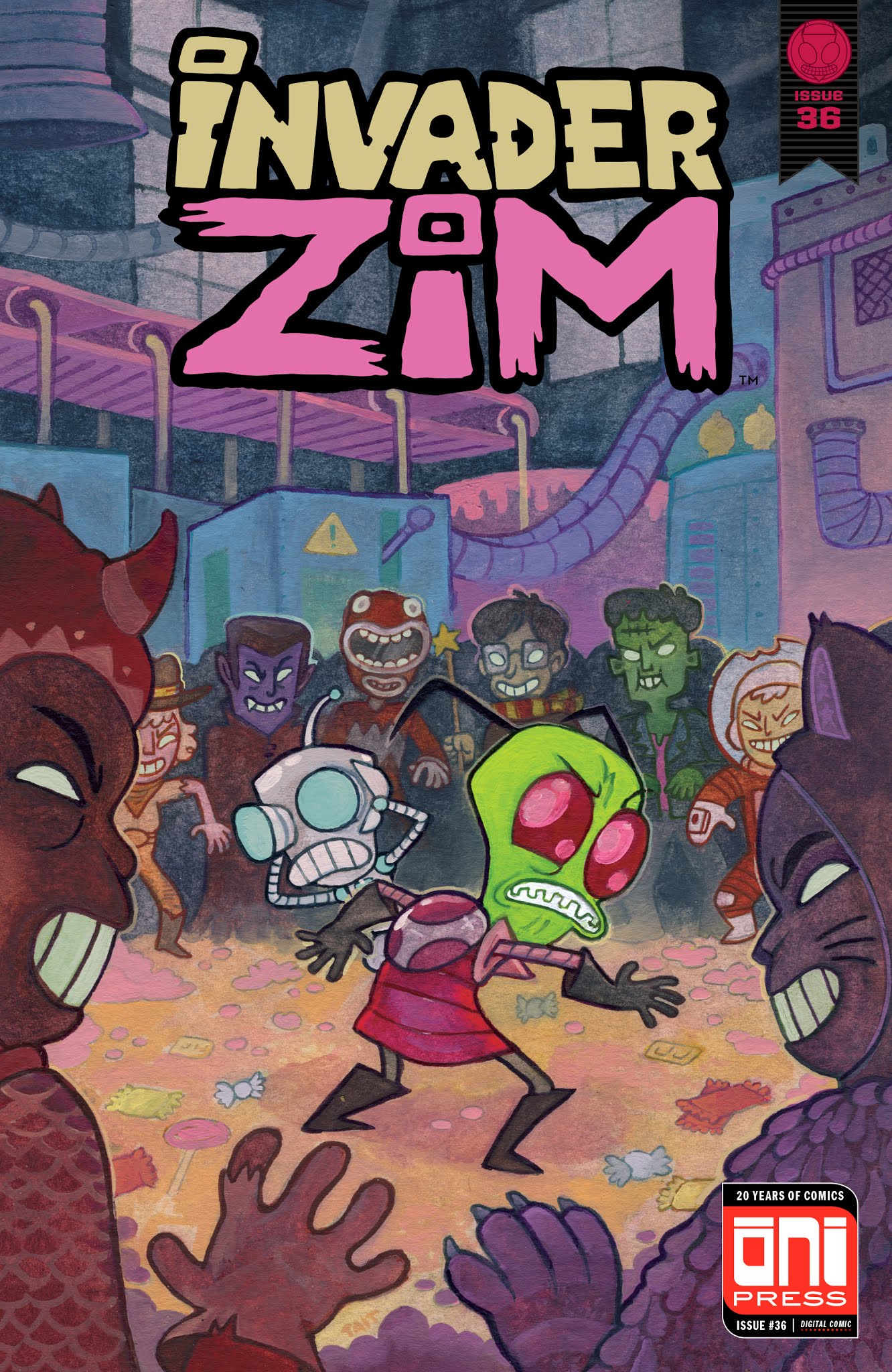 Read online Invader Zim comic -  Issue #36 - 1