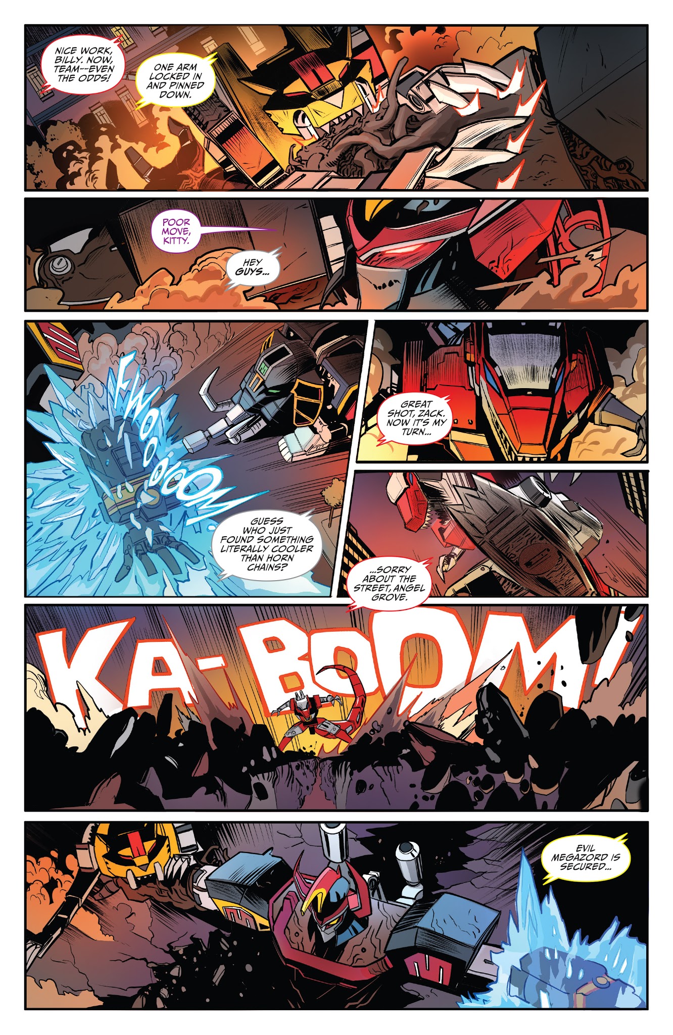 Read online Saban's Go Go Power Rangers comic -  Issue #8 - 16