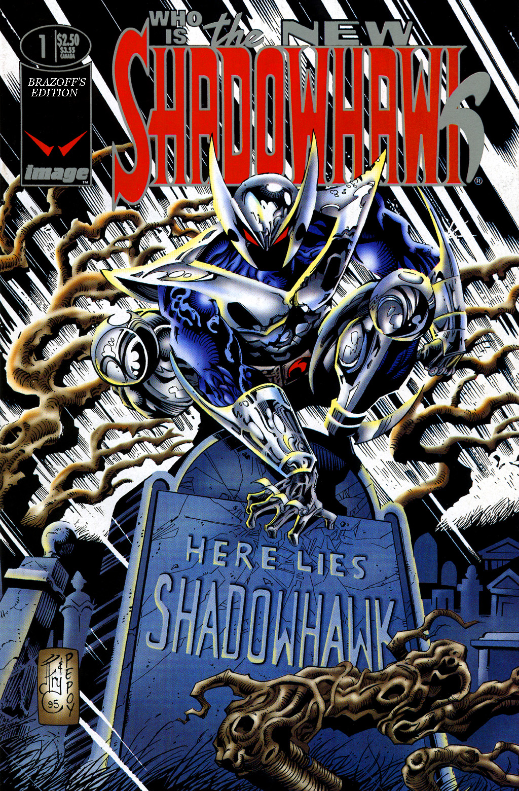Read online The New Shadowhawk comic -  Issue #1 - 1