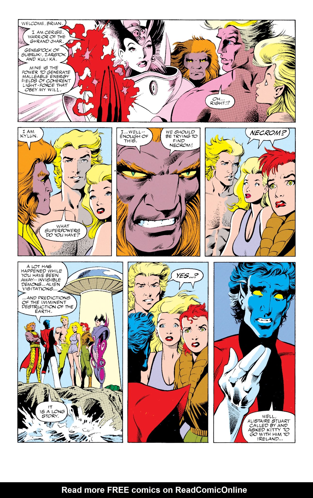 Read online Excalibur Visionaries: Alan Davis comic -  Issue # TPB 1 (Part 2) - 38