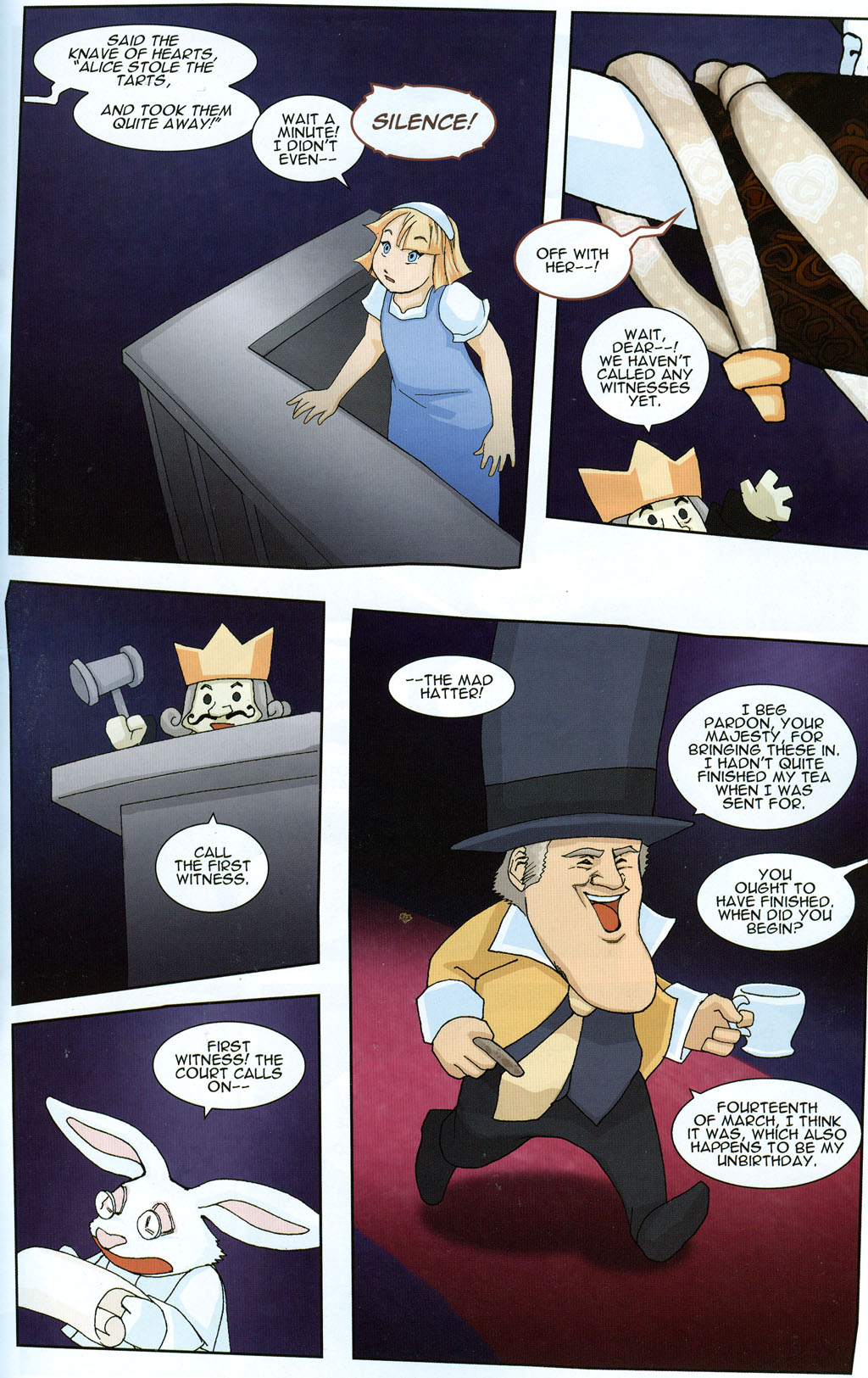 Read online New Alice in Wonderland comic -  Issue #4 - 28
