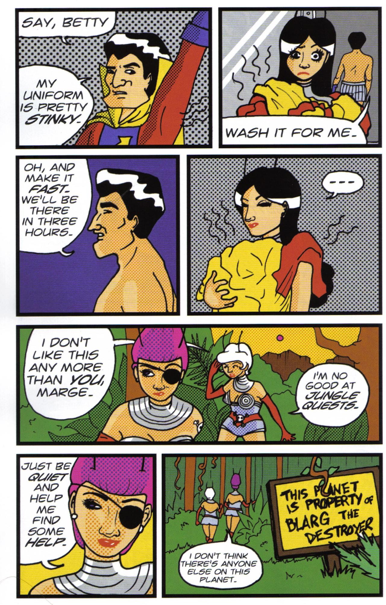 Read online I Was Kidnapped By Lesbian Pirates From Outer Space comic -  Issue #3 - 6