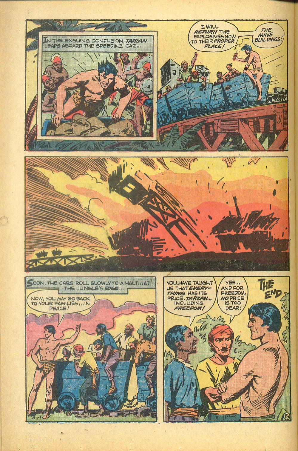 Read online Tarzan (1972) comic -  Issue #215 - 22