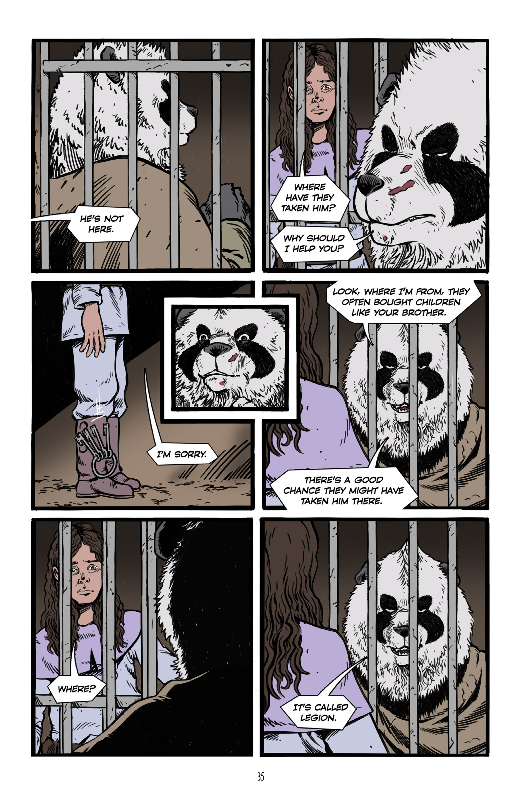 Read online Wastelander Panda comic -  Issue # TPB - 38