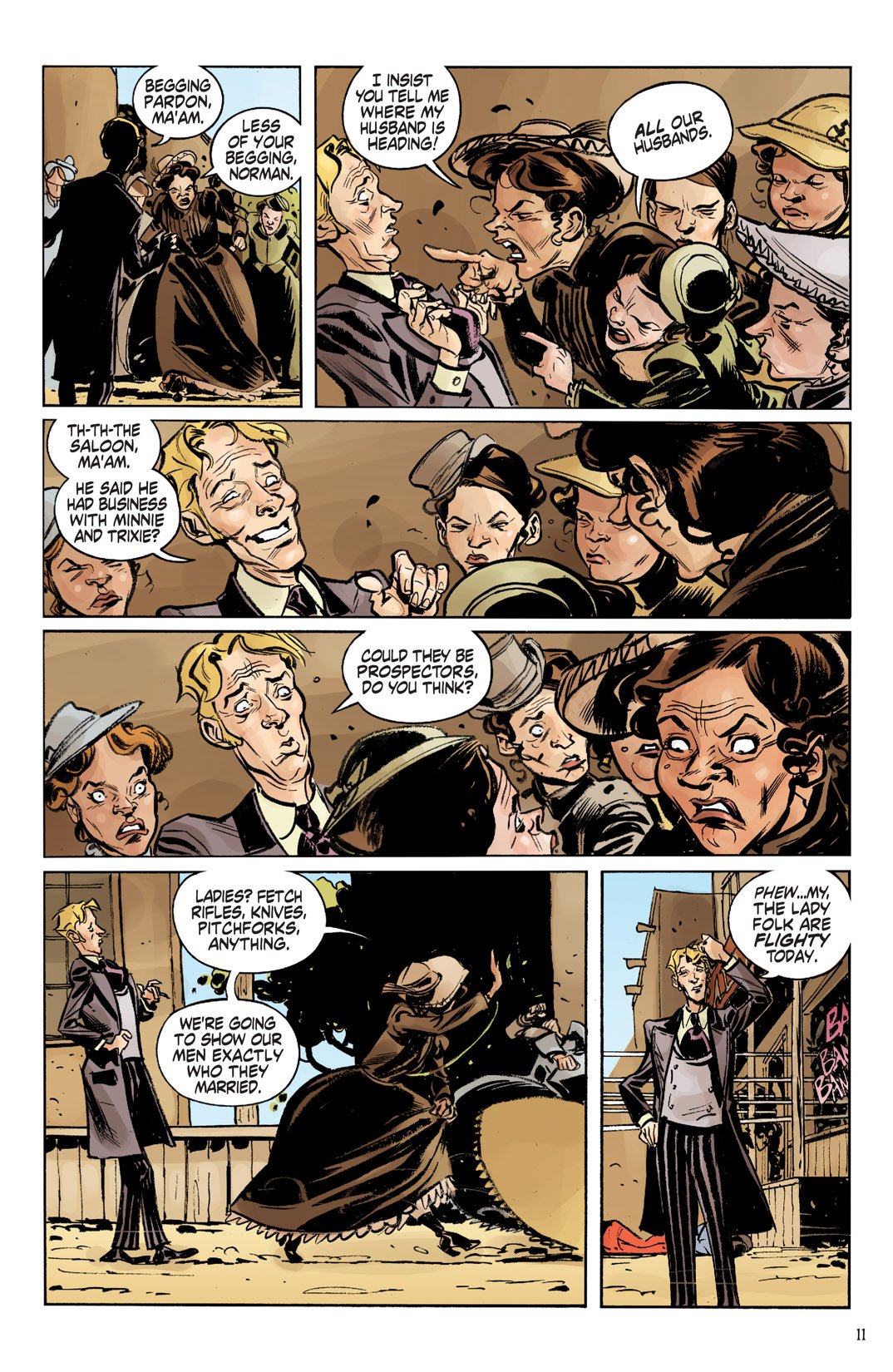 Read online Outlaw Territory comic -  Issue # TPB 2 (Part 1) - 11