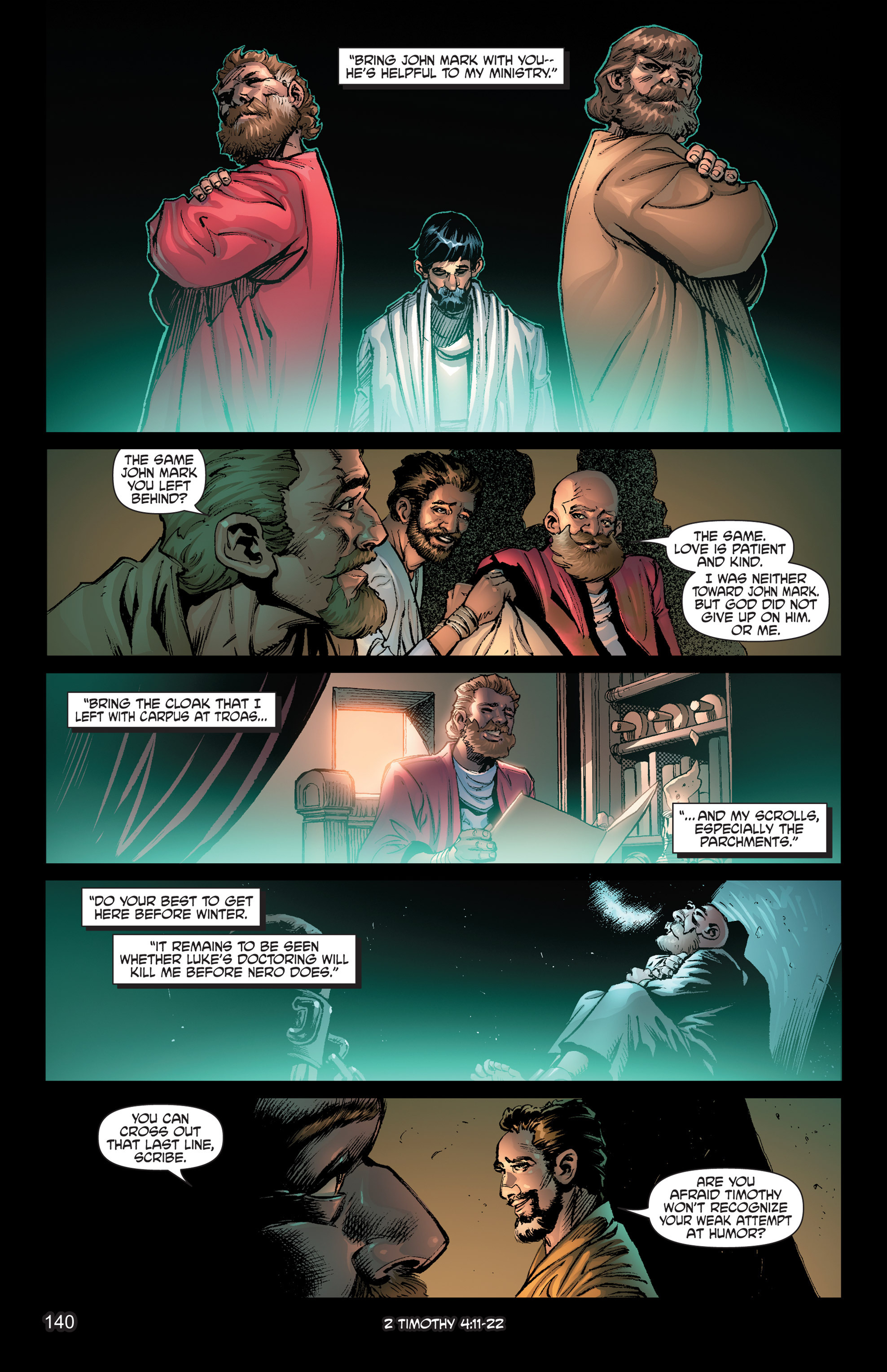 Read online The Kingstone Bible comic -  Issue #10 - 145