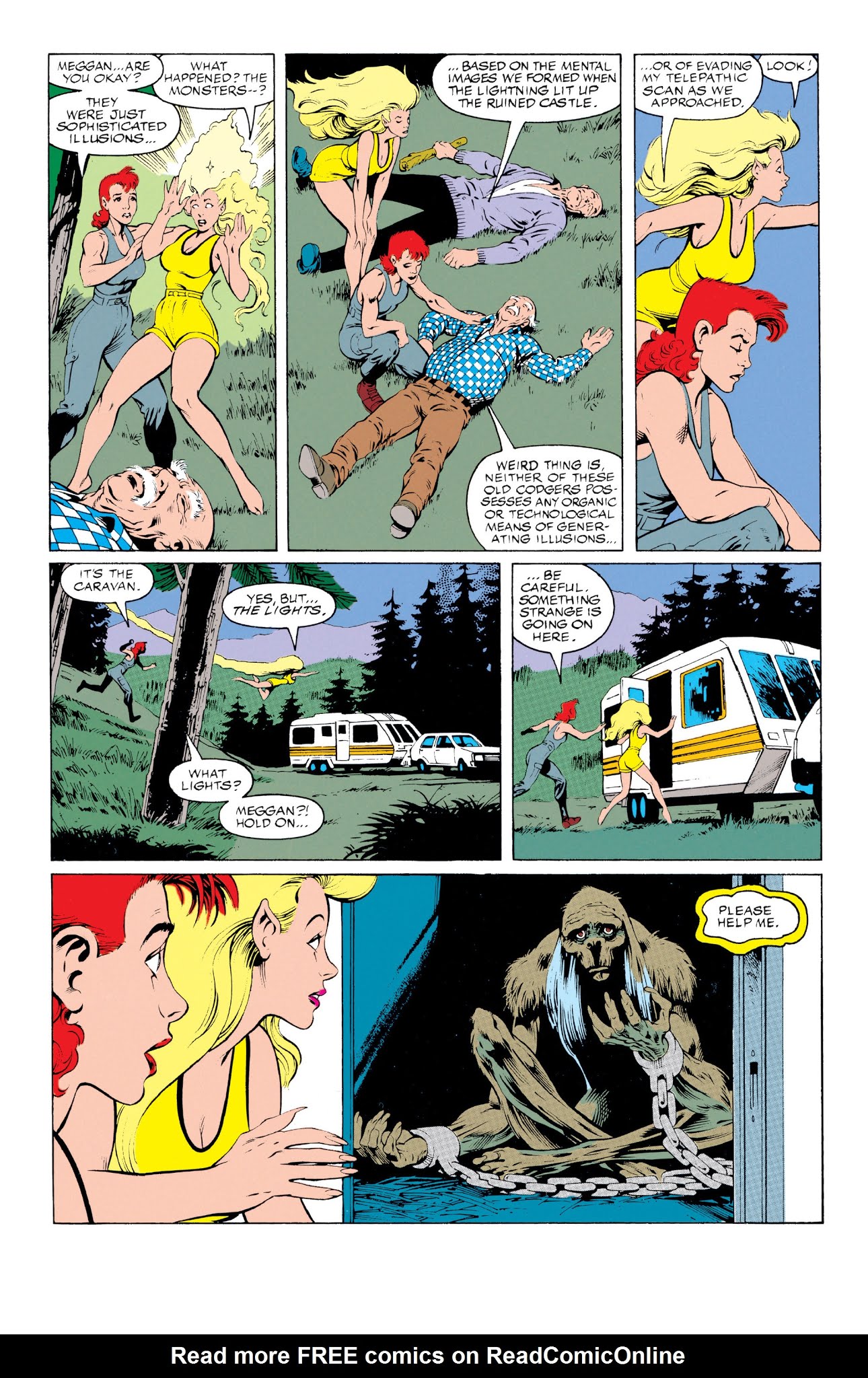 Read online Excalibur Visionaries: Alan Davis comic -  Issue # TPB 1 (Part 2) - 7