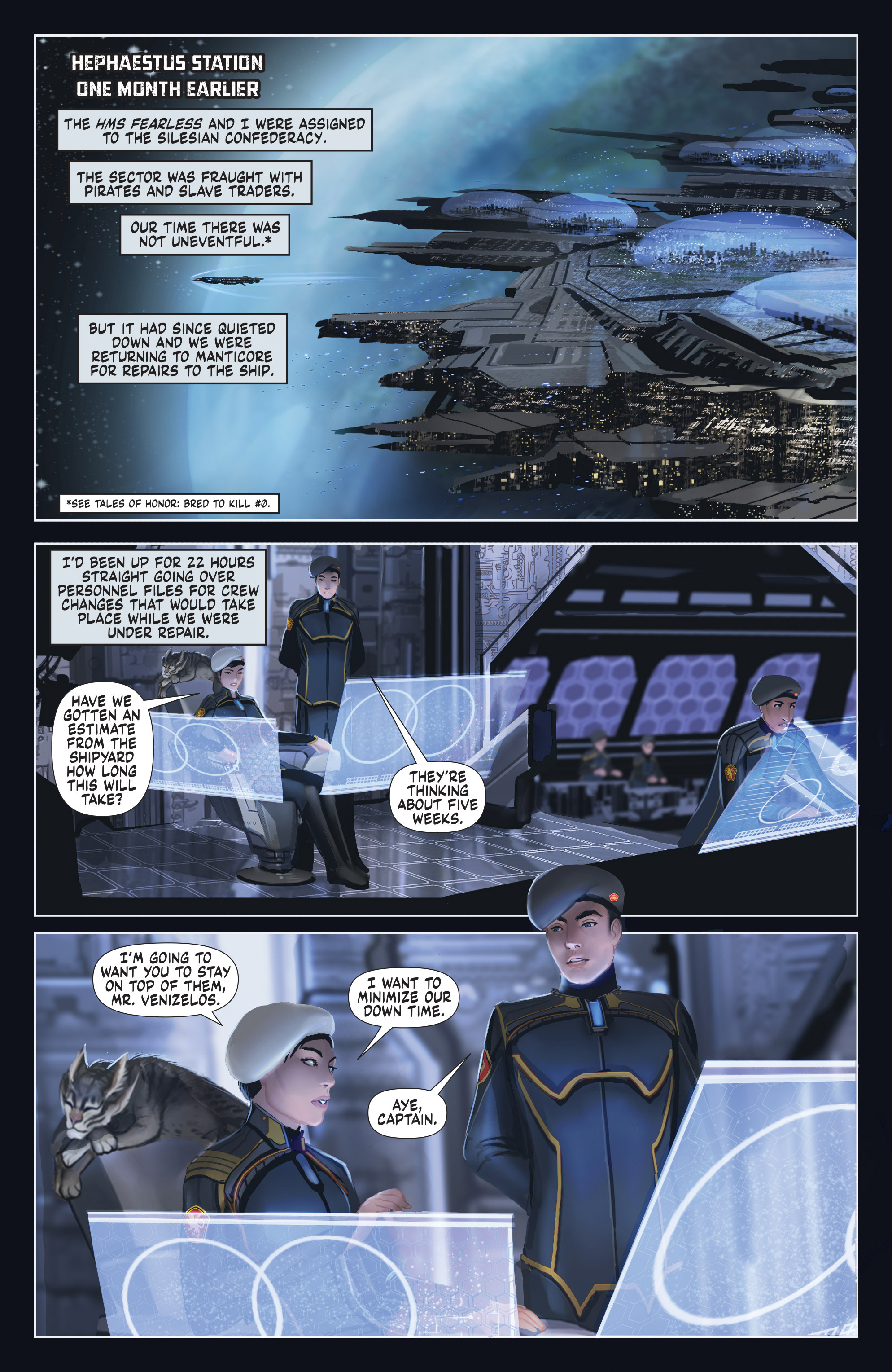 Read online Tales of Honor (2015) comic -  Issue #1 - 8